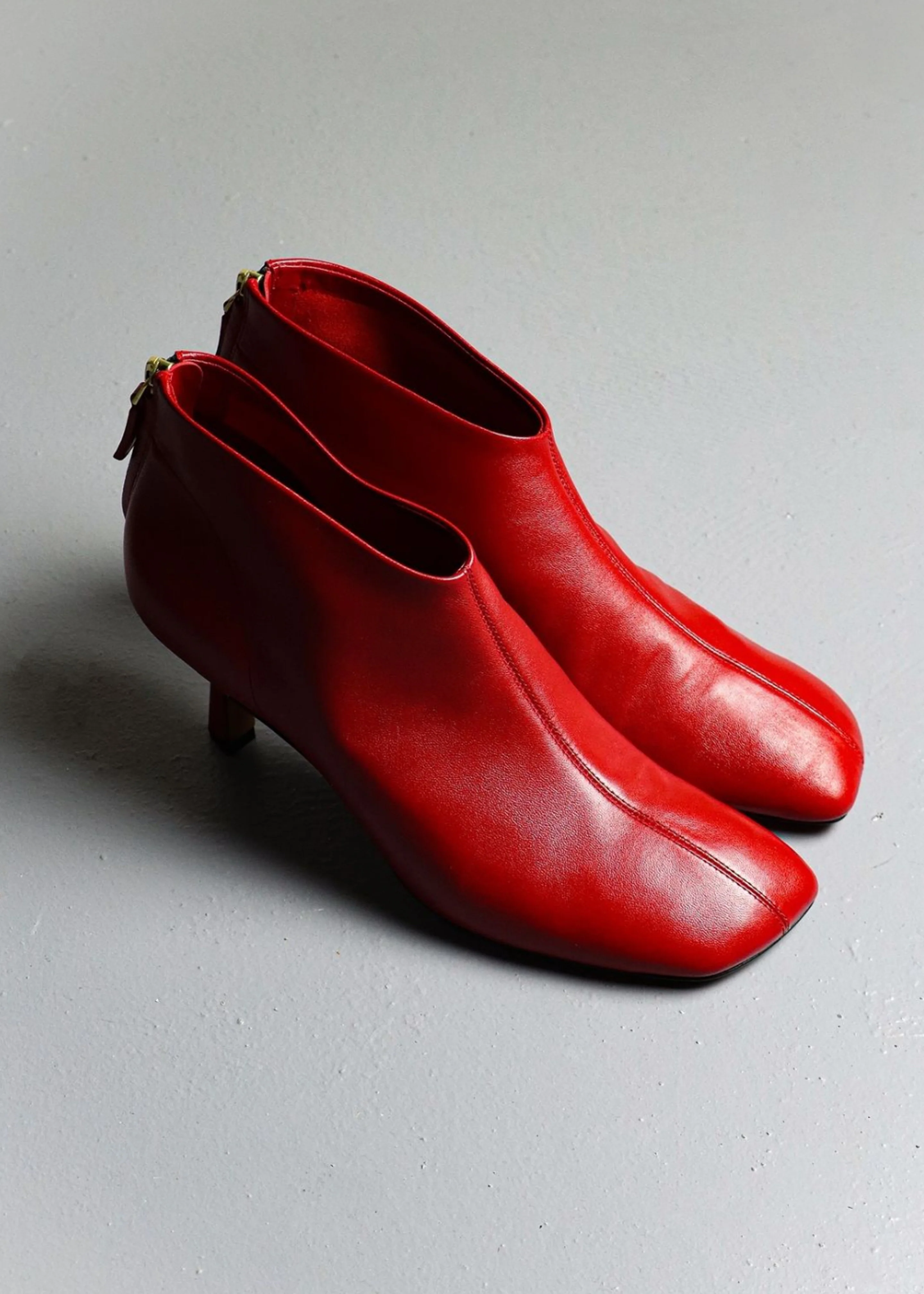 3.1 Phillip Lim ID Glove Bootie - Lipstick Red - Image 3