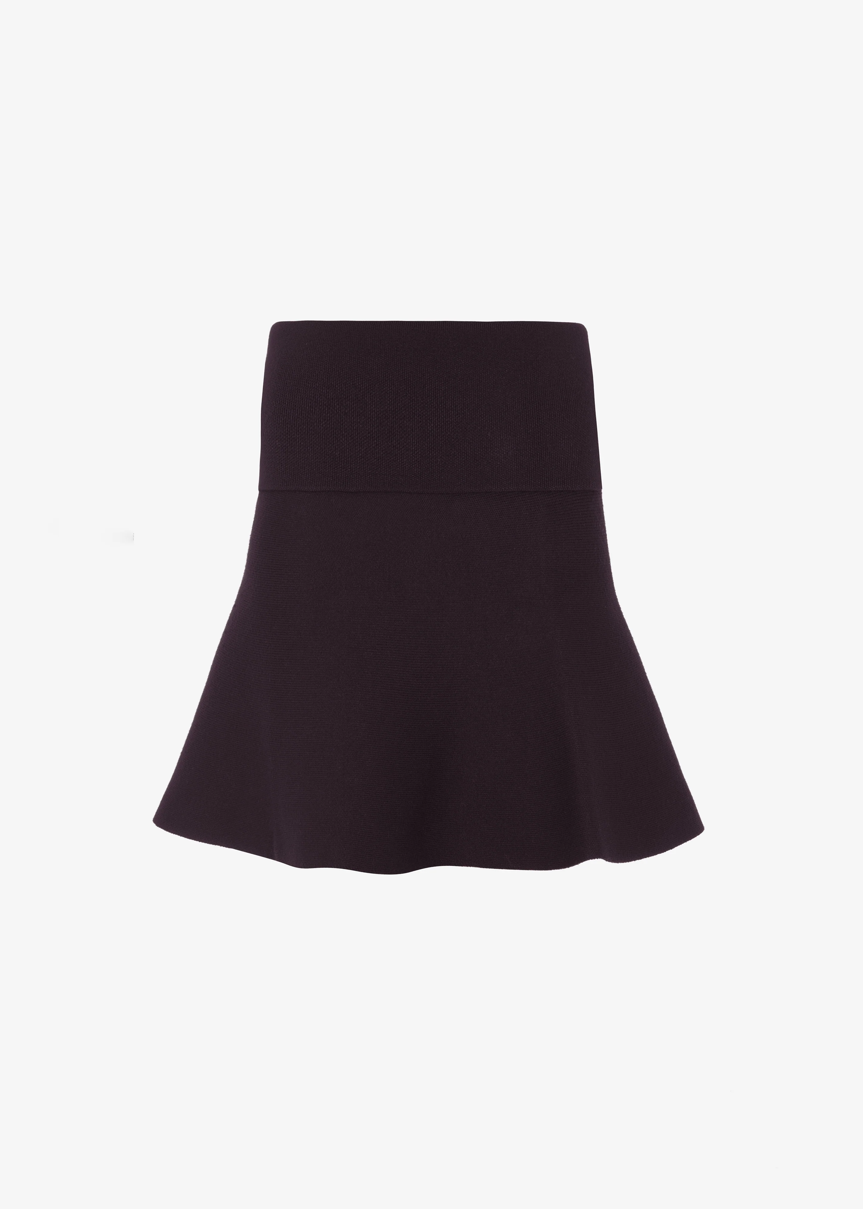 Agathe Knit Bustier - Dark Plum - Image 8