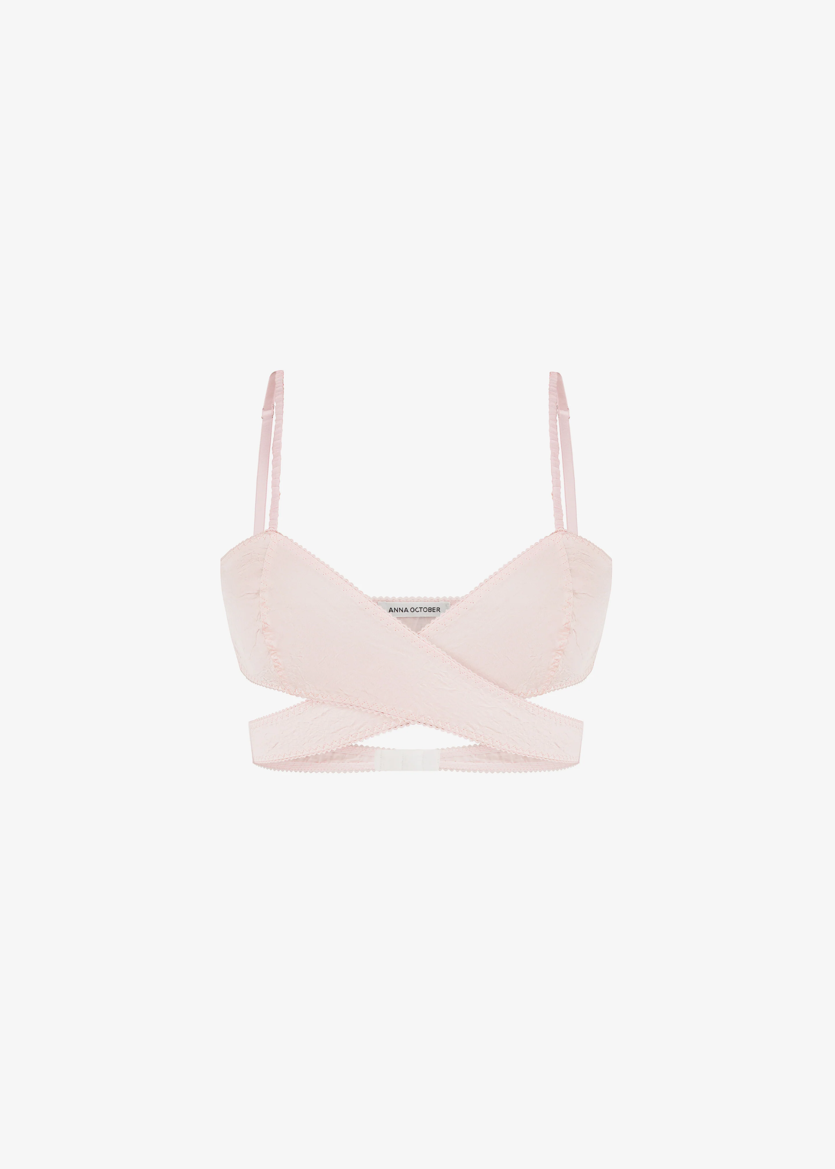 Anna October Lotus Crop Top - Light Pink - Image 7