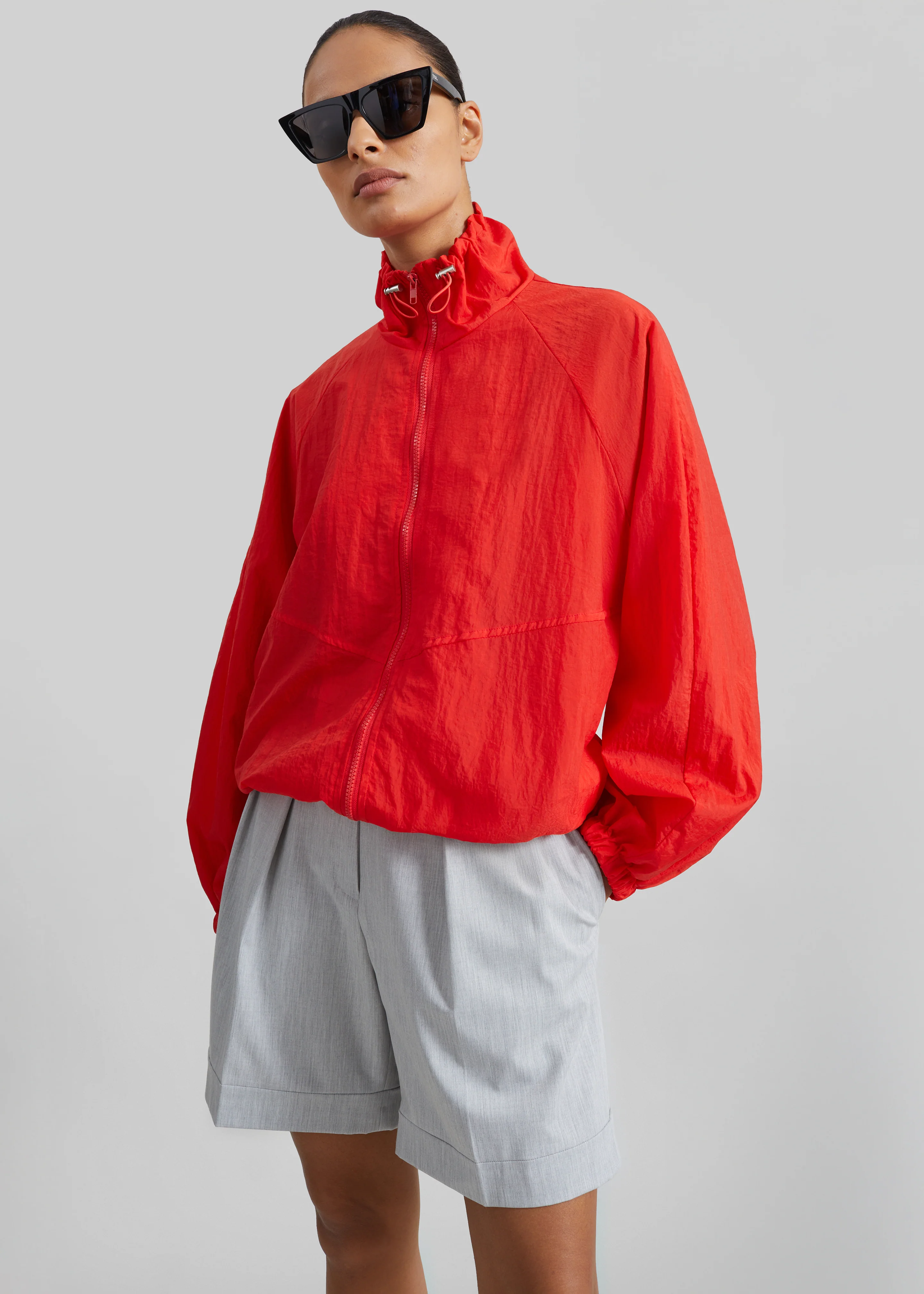 Antonelli Windbreaker Jacket - Red - Image 3
