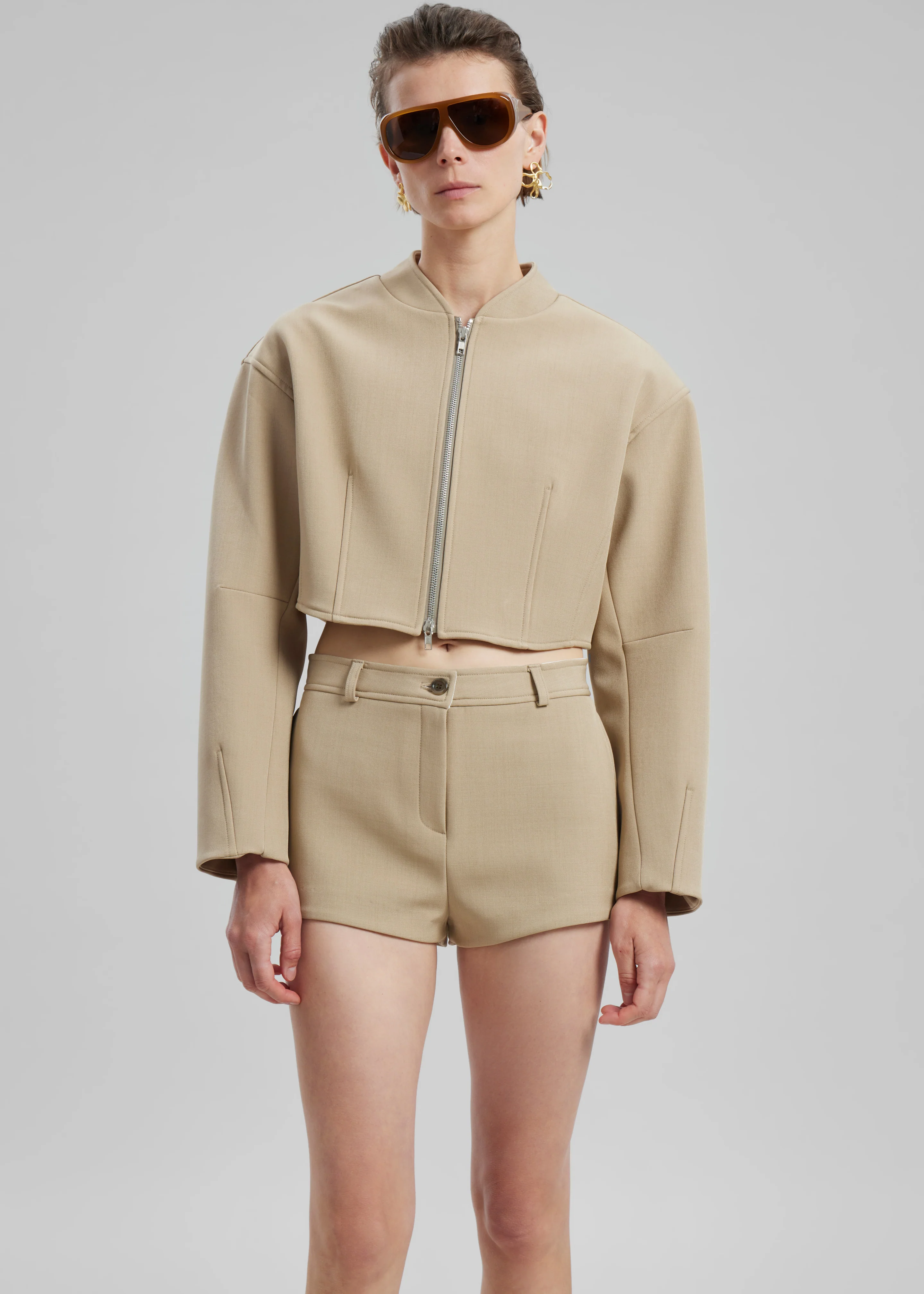 Banks Hot Pants - Beige - Image 13