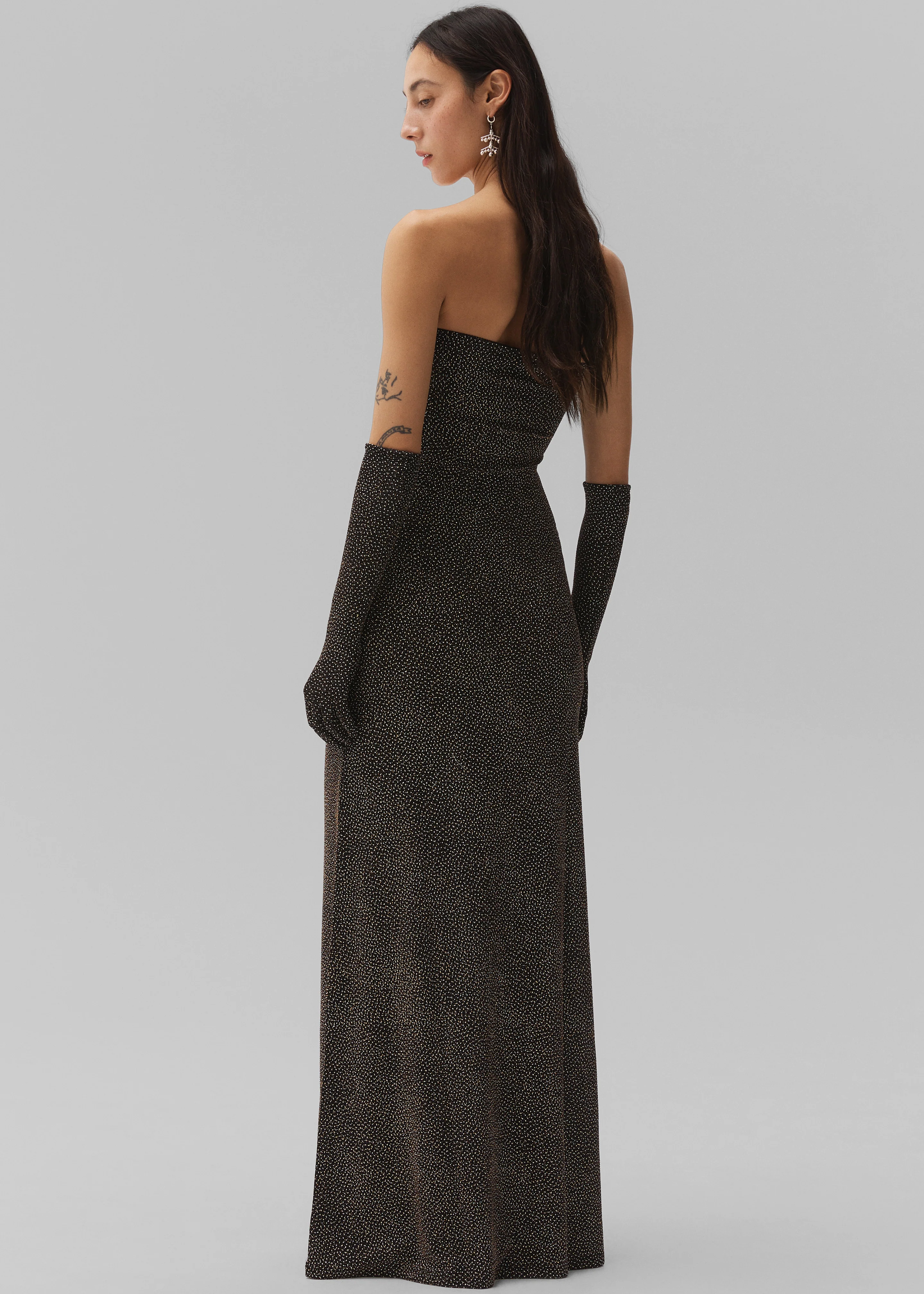 Beaufille Anise Dress - Black/Gold - Image 9