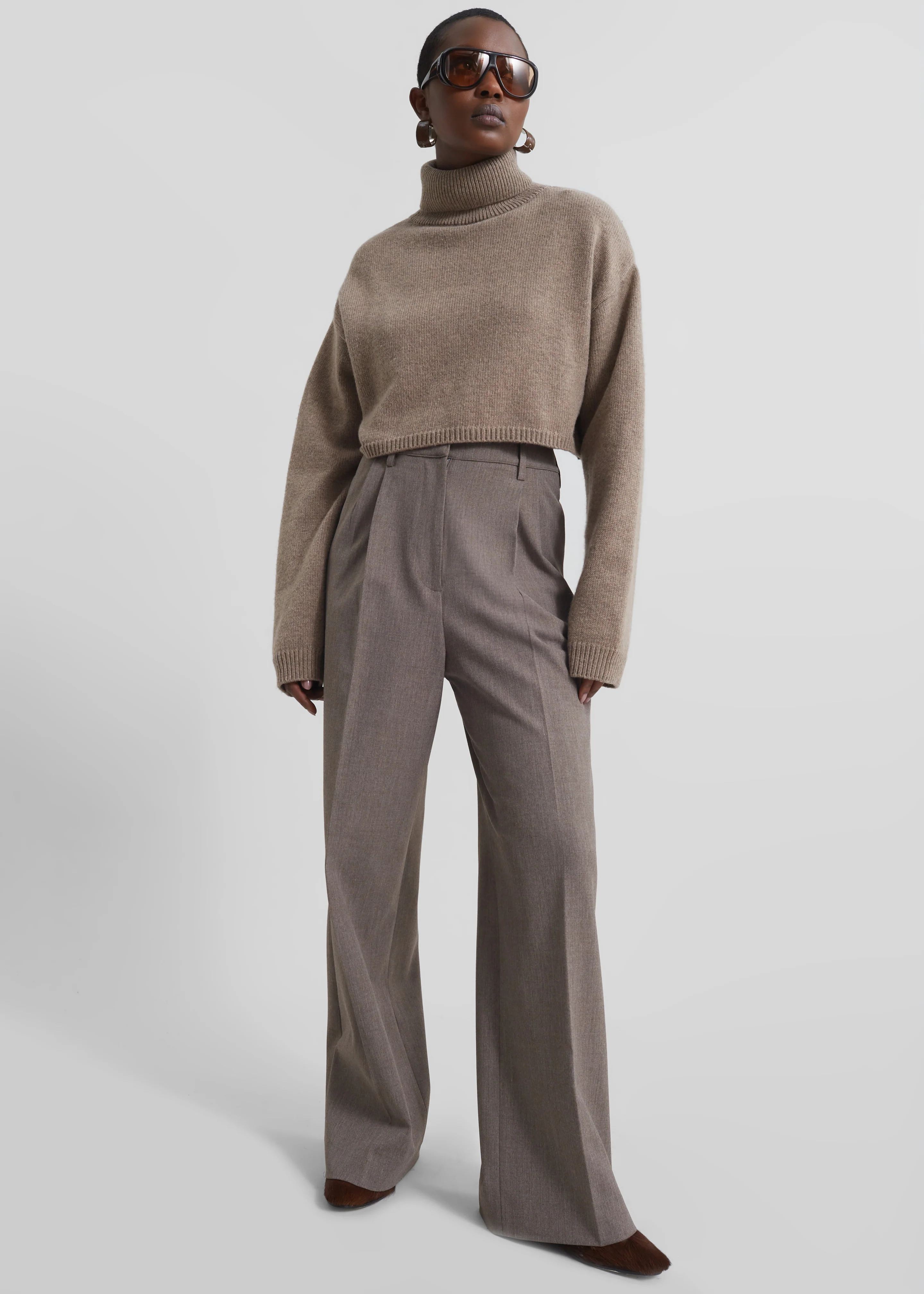 Beaufille Celeste Trousers - Heather Brown - Image 2