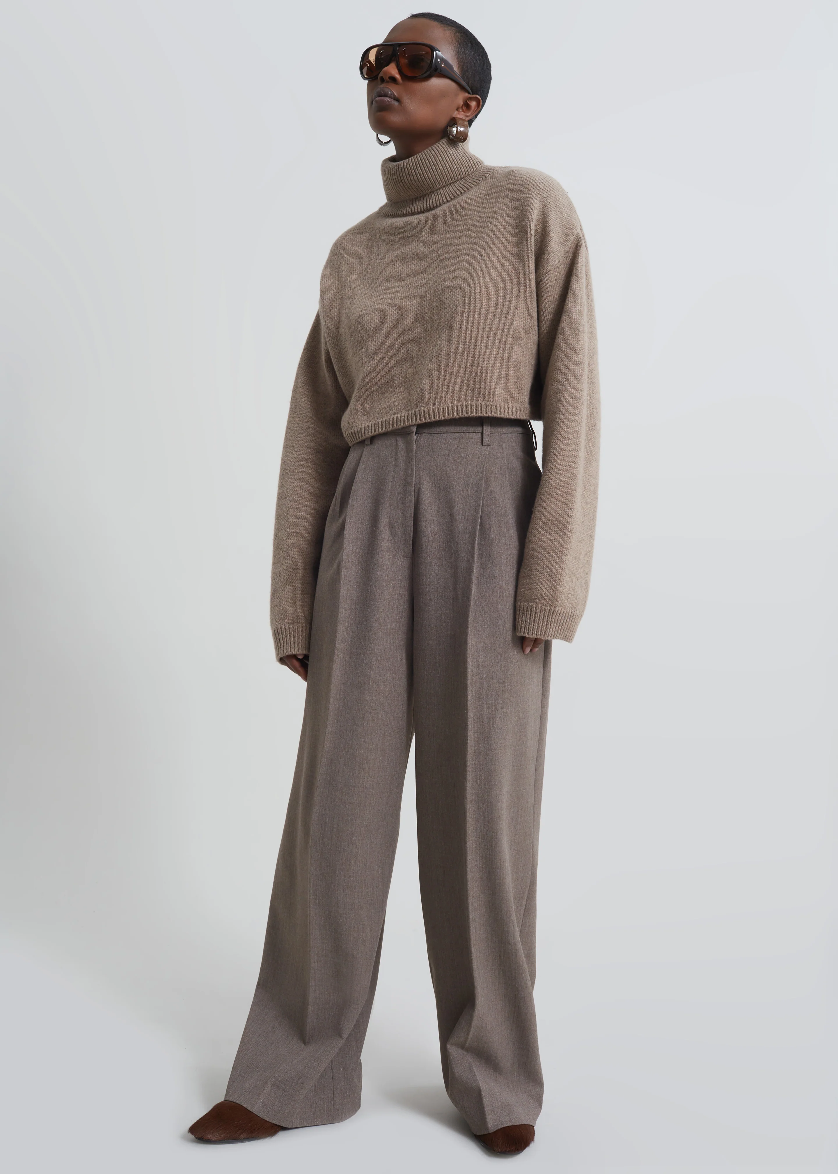 Beaufille Celeste Trousers - Heather Brown - Image 4
