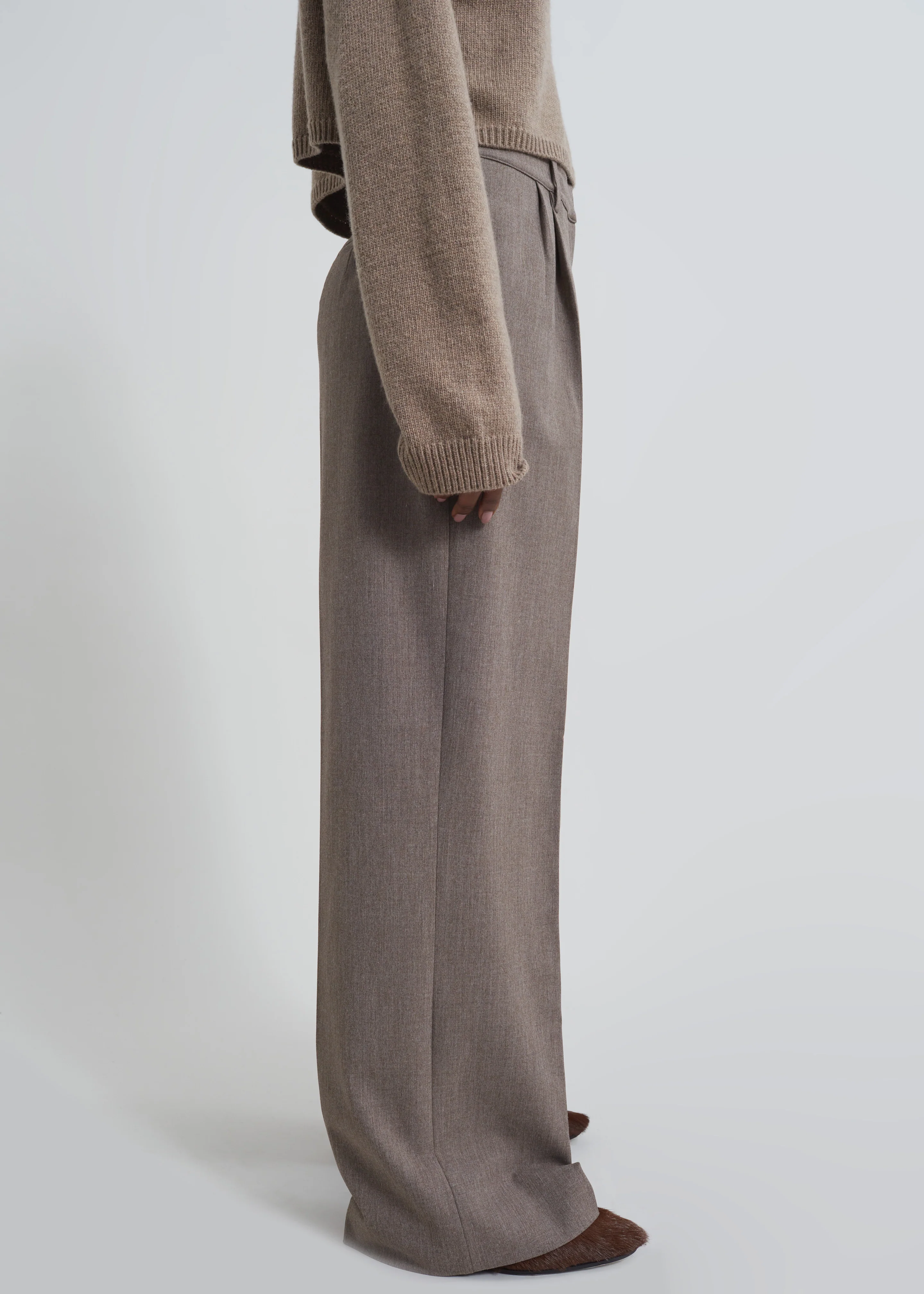 Beaufille Celeste Trousers - Heather Brown - Image 5