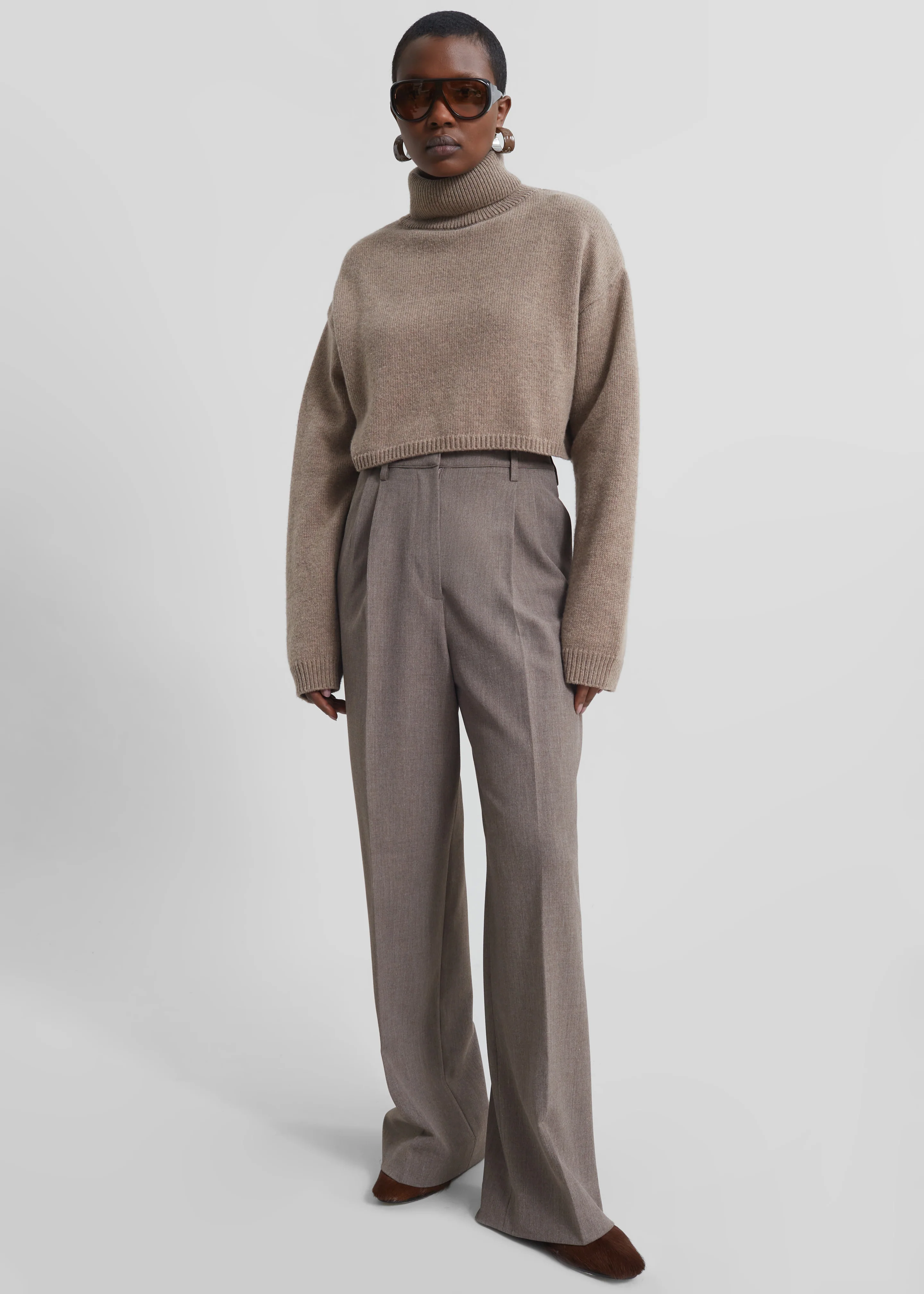 Beaufille Celeste Trousers - Heather Brown - Image 6