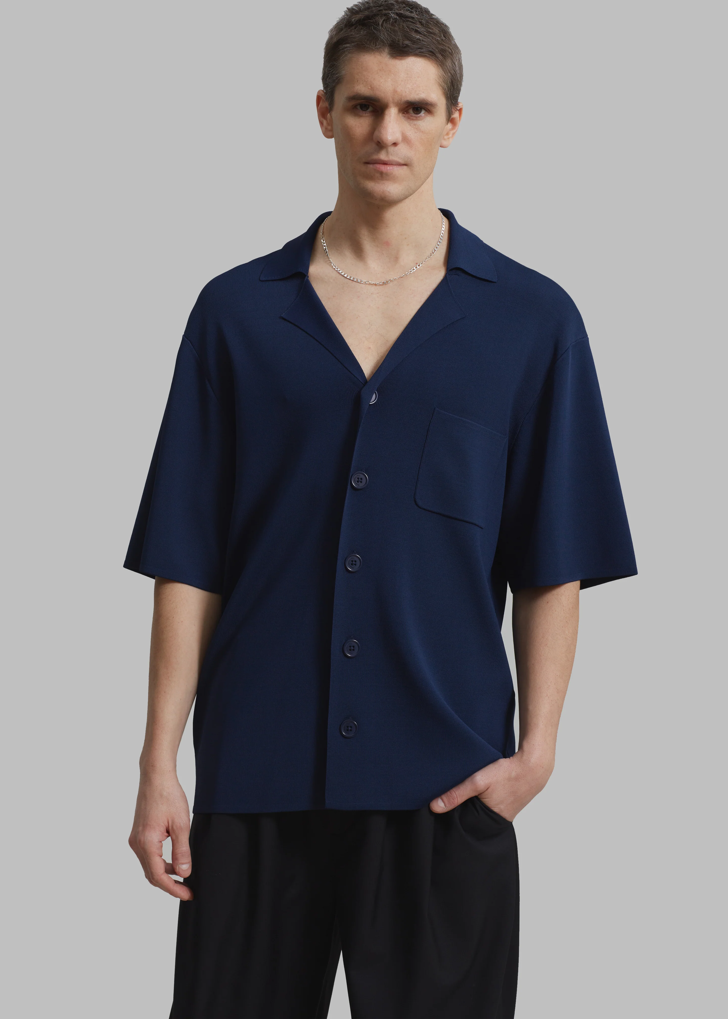 Benson Polo - Navy - Image 4