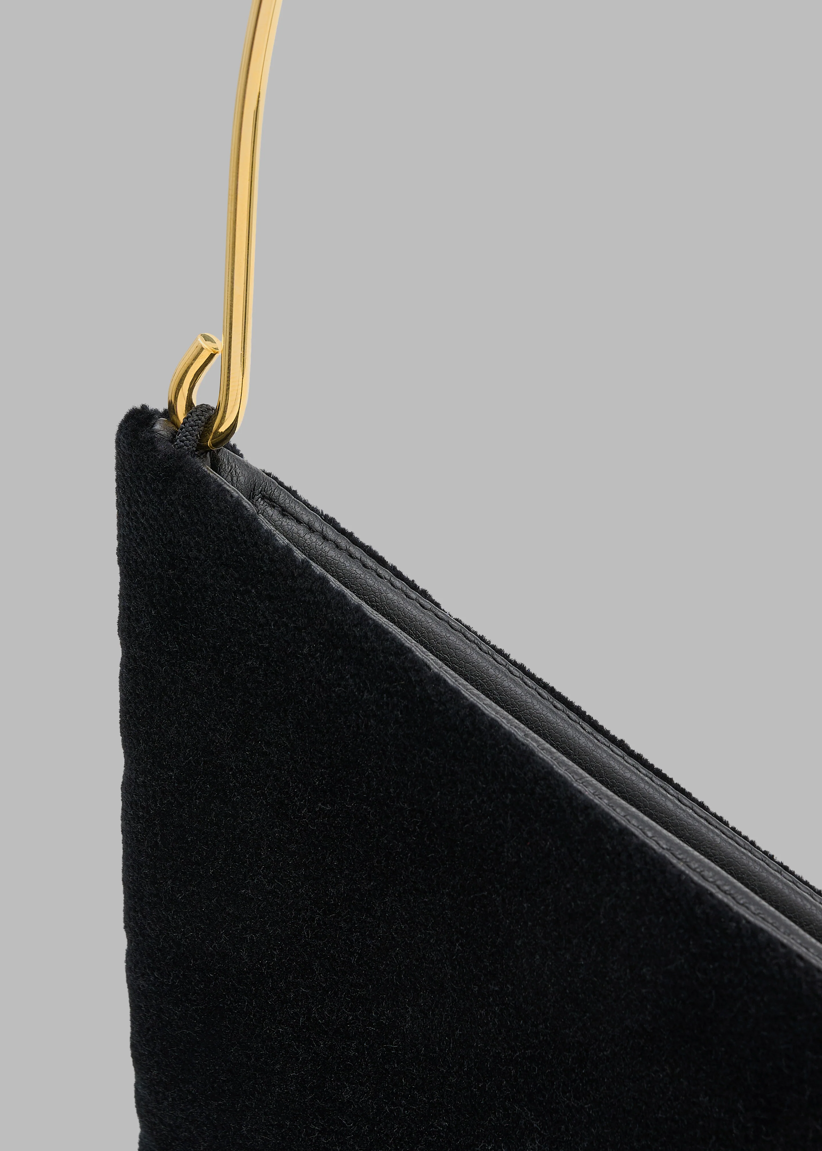 Bevza Grain Clutch - Black - Image 7