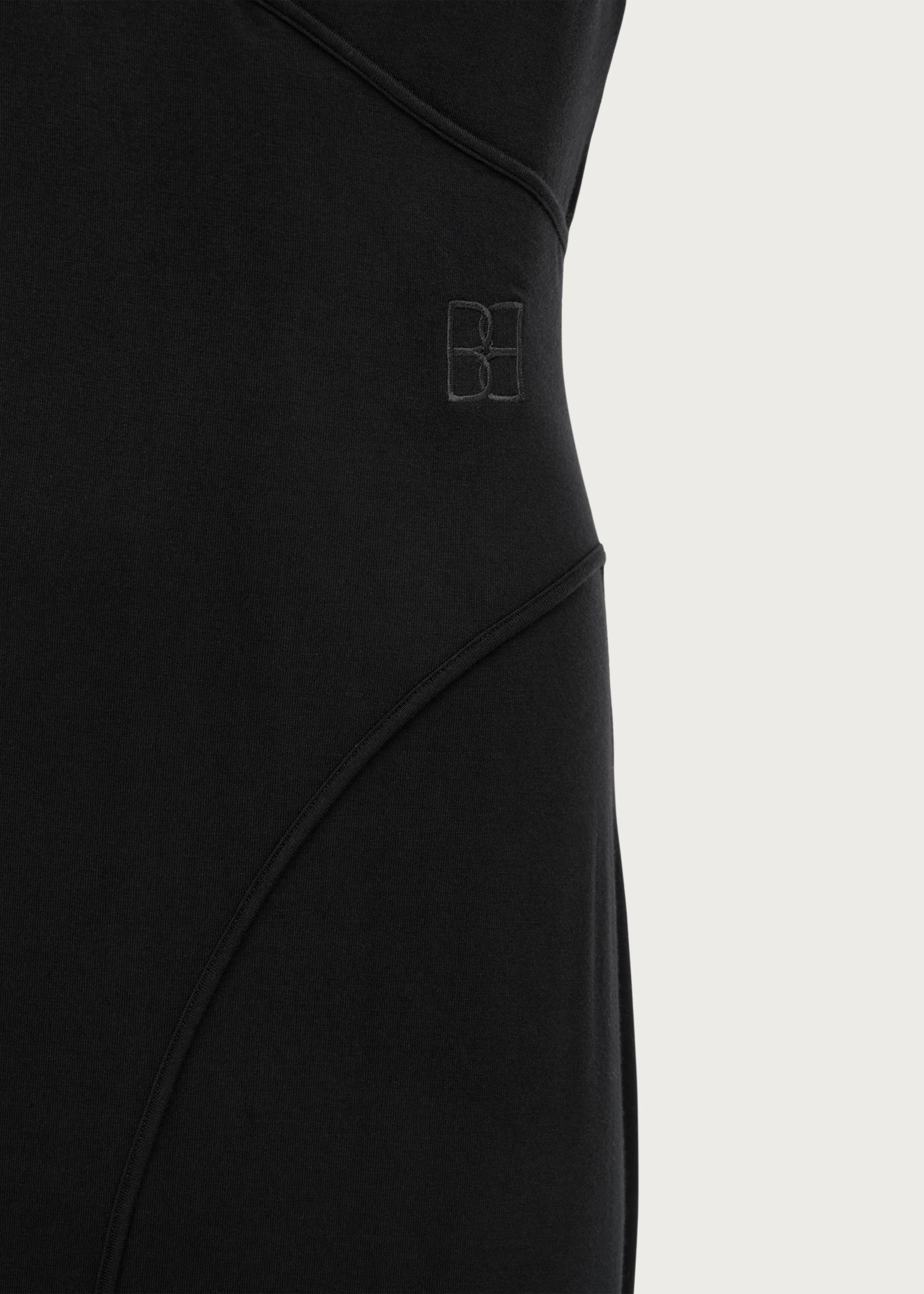 Bevza Wrap Sundress - Black - Image 3