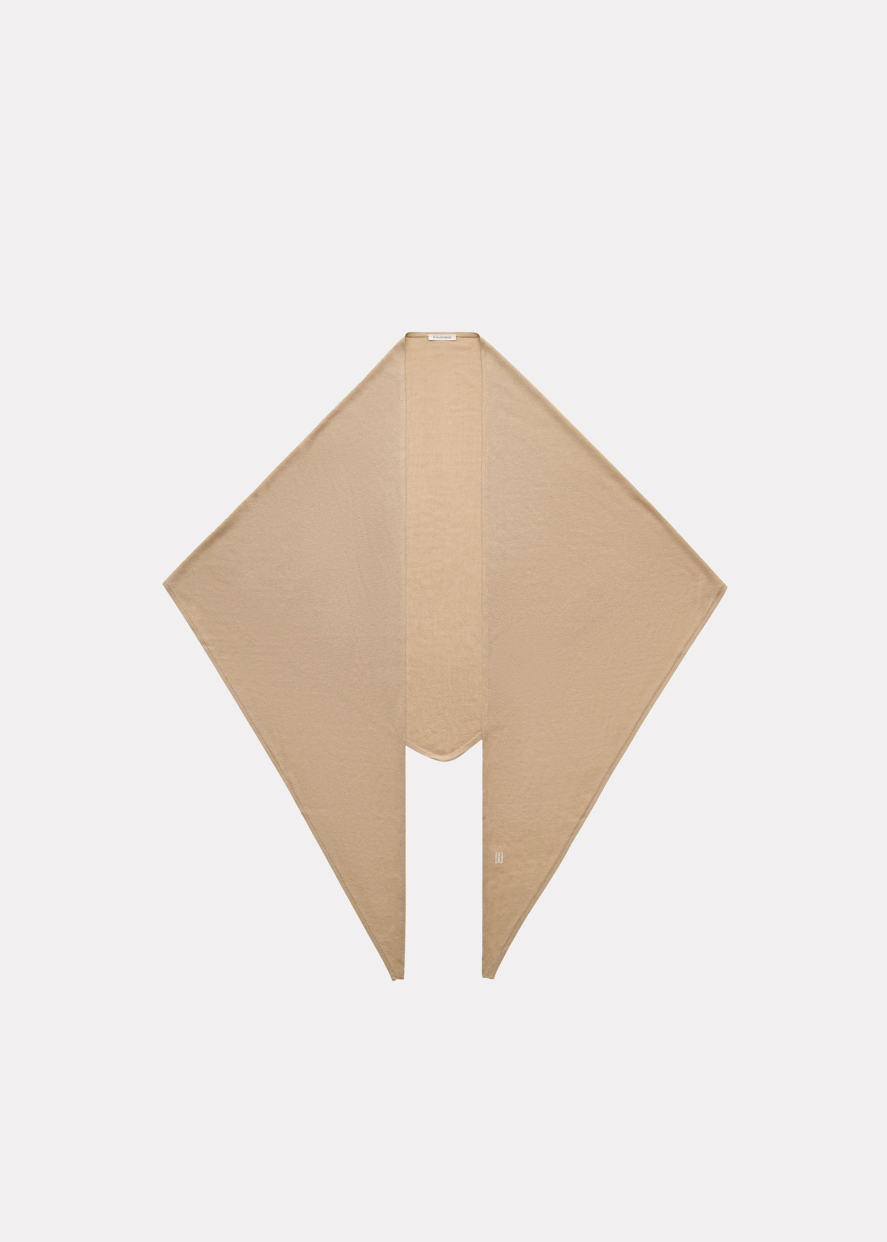 By Malene Birger Dorothea Scarf - Dark Sand - Image 5