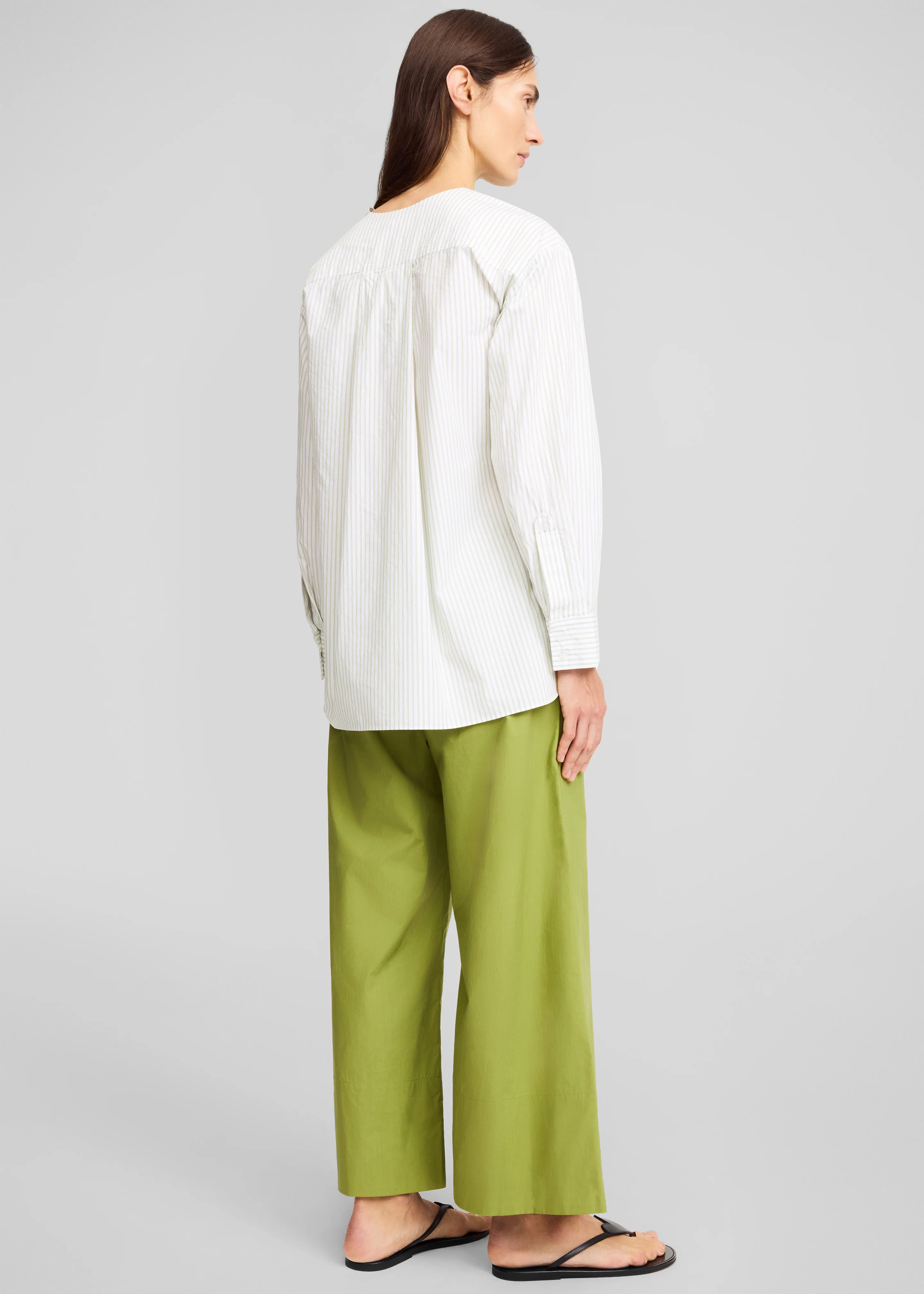 By Malene Birger Fayette Top - Twin Stripe - Image 7