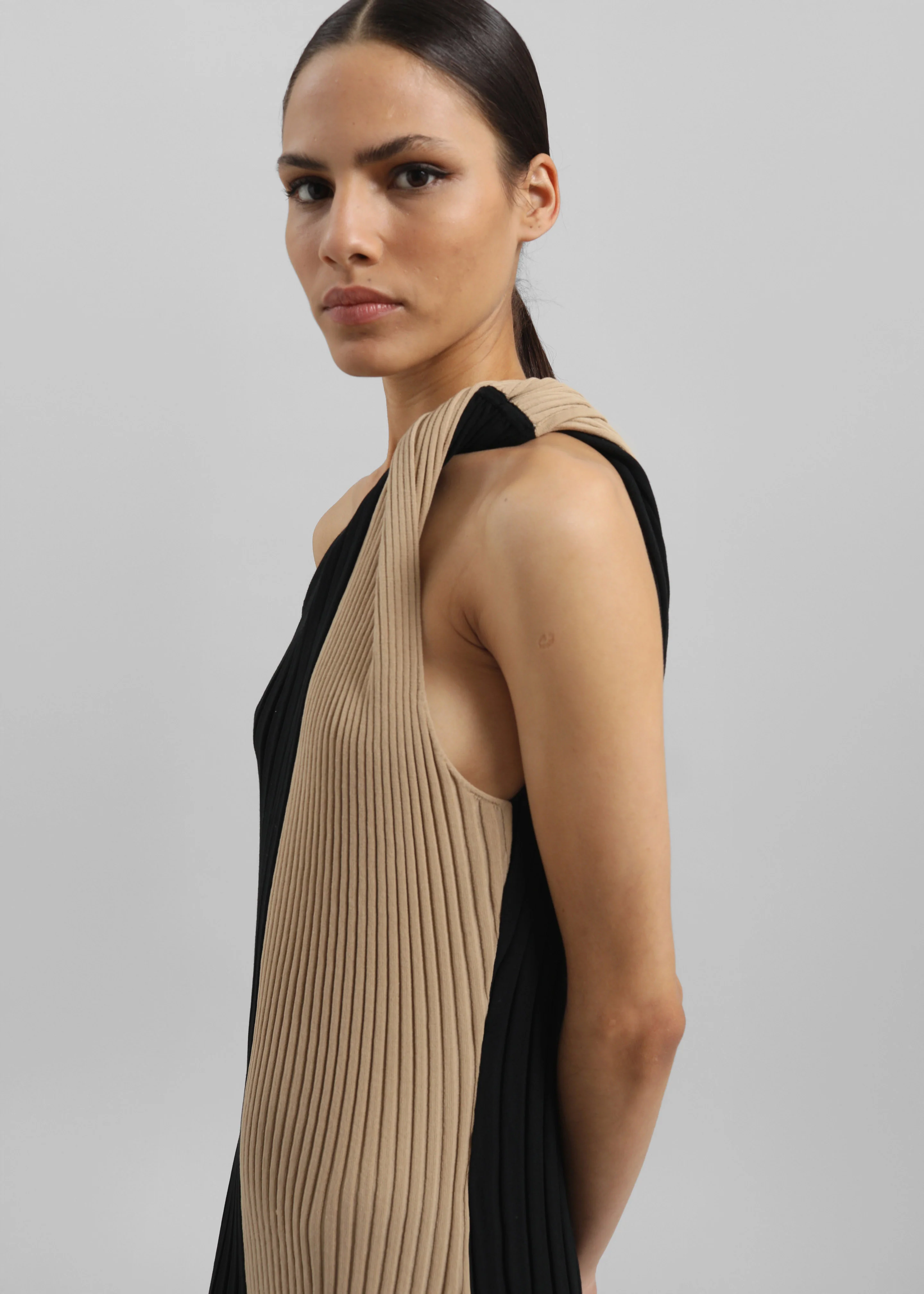 By Malene Birger Noto Dress - Bicolor Block - Image 7