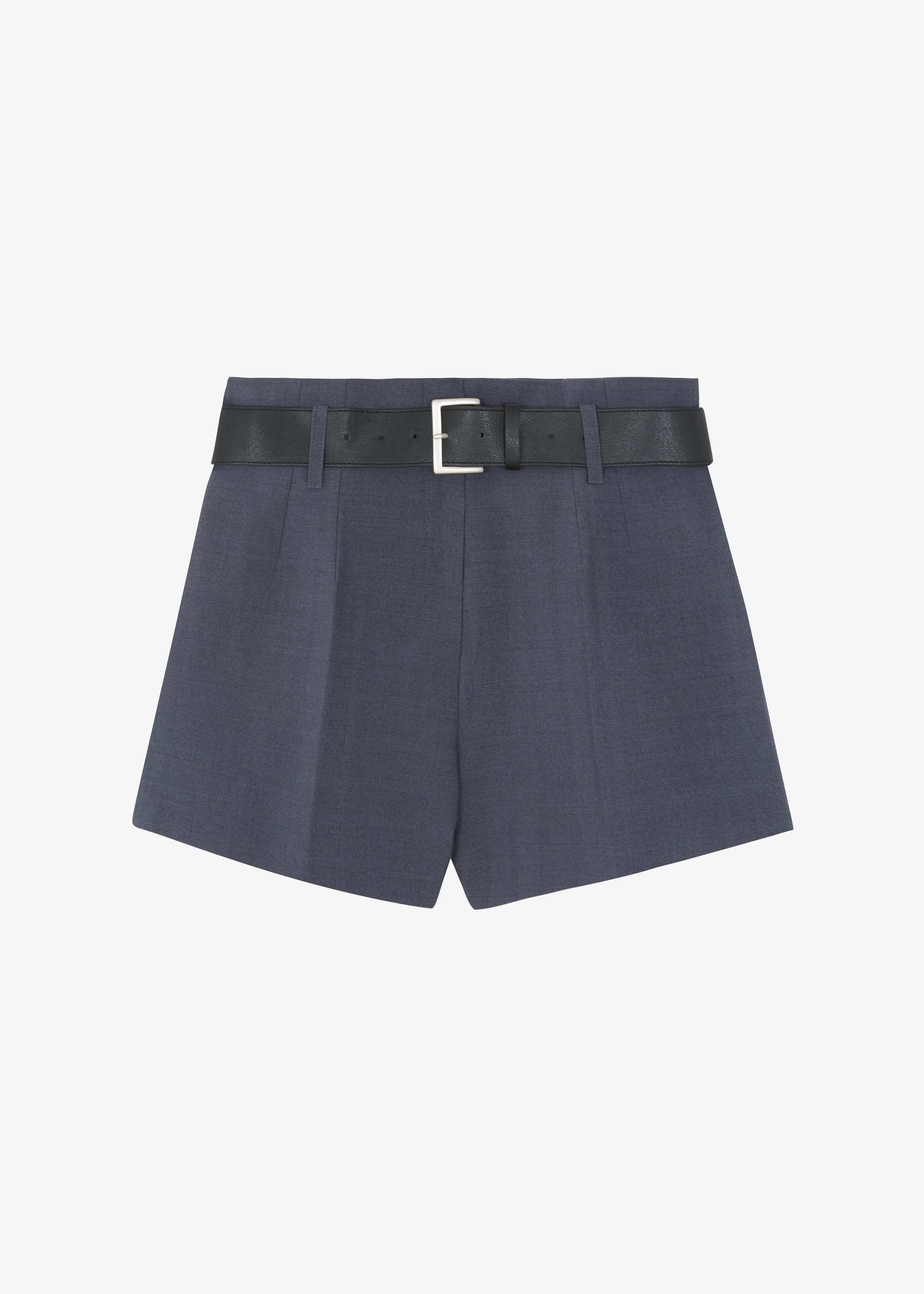 Chappell Belted Shorts - Grey - Image 14