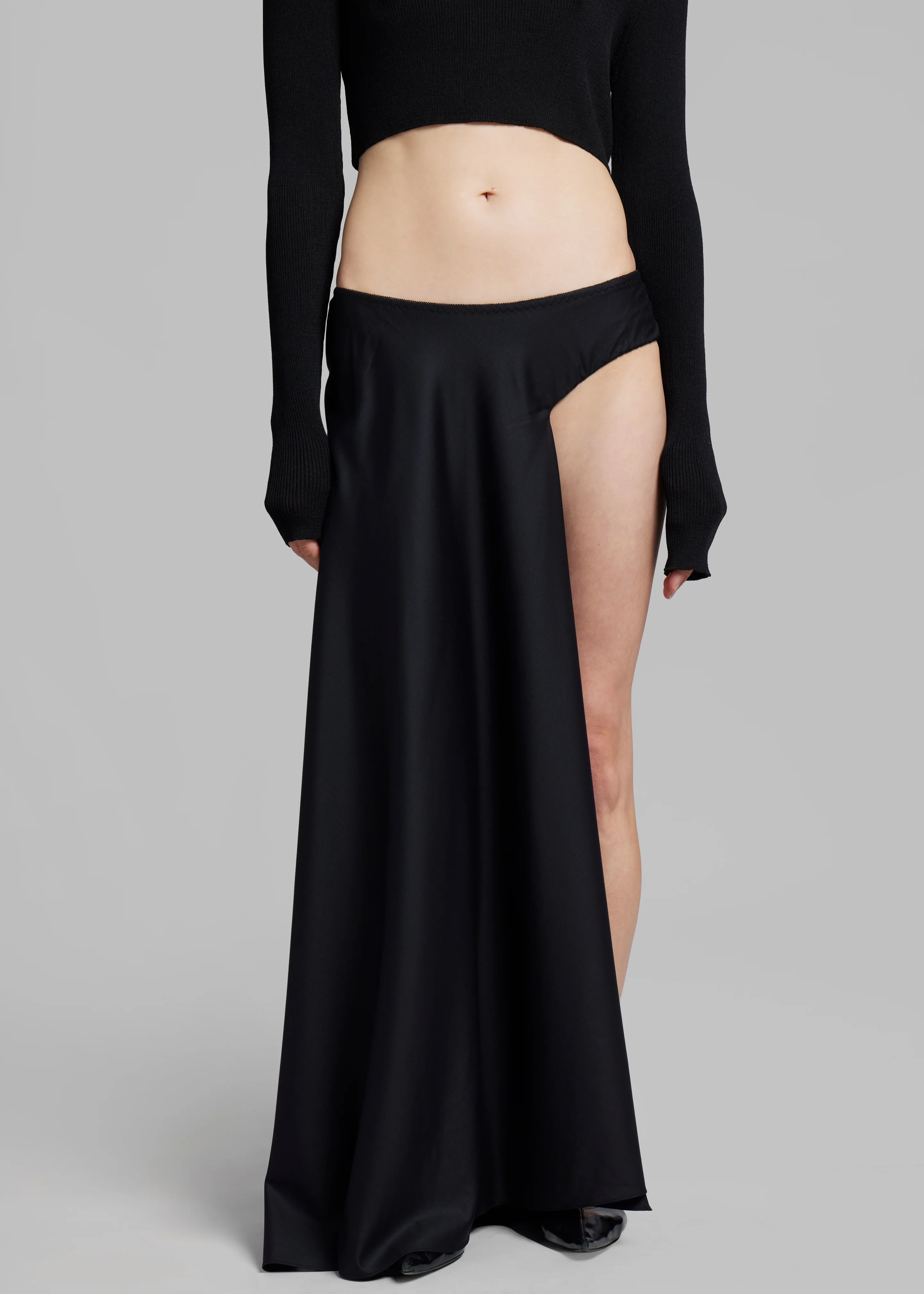 Christopher Esber Talus Tailored Mono Skirt - Black - Image 3