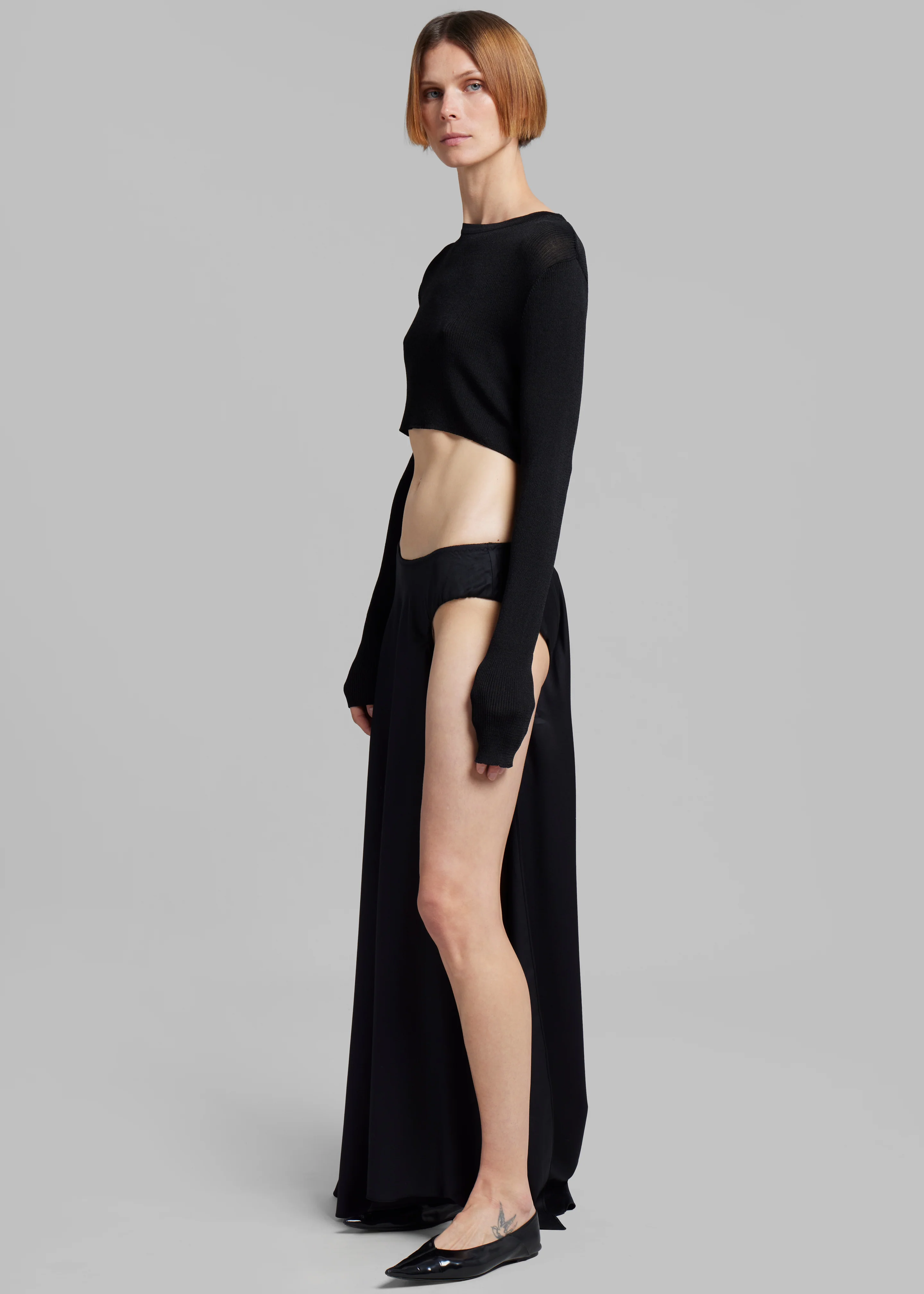 Christopher Esber Talus Tailored Mono Skirt - Black - Image 4