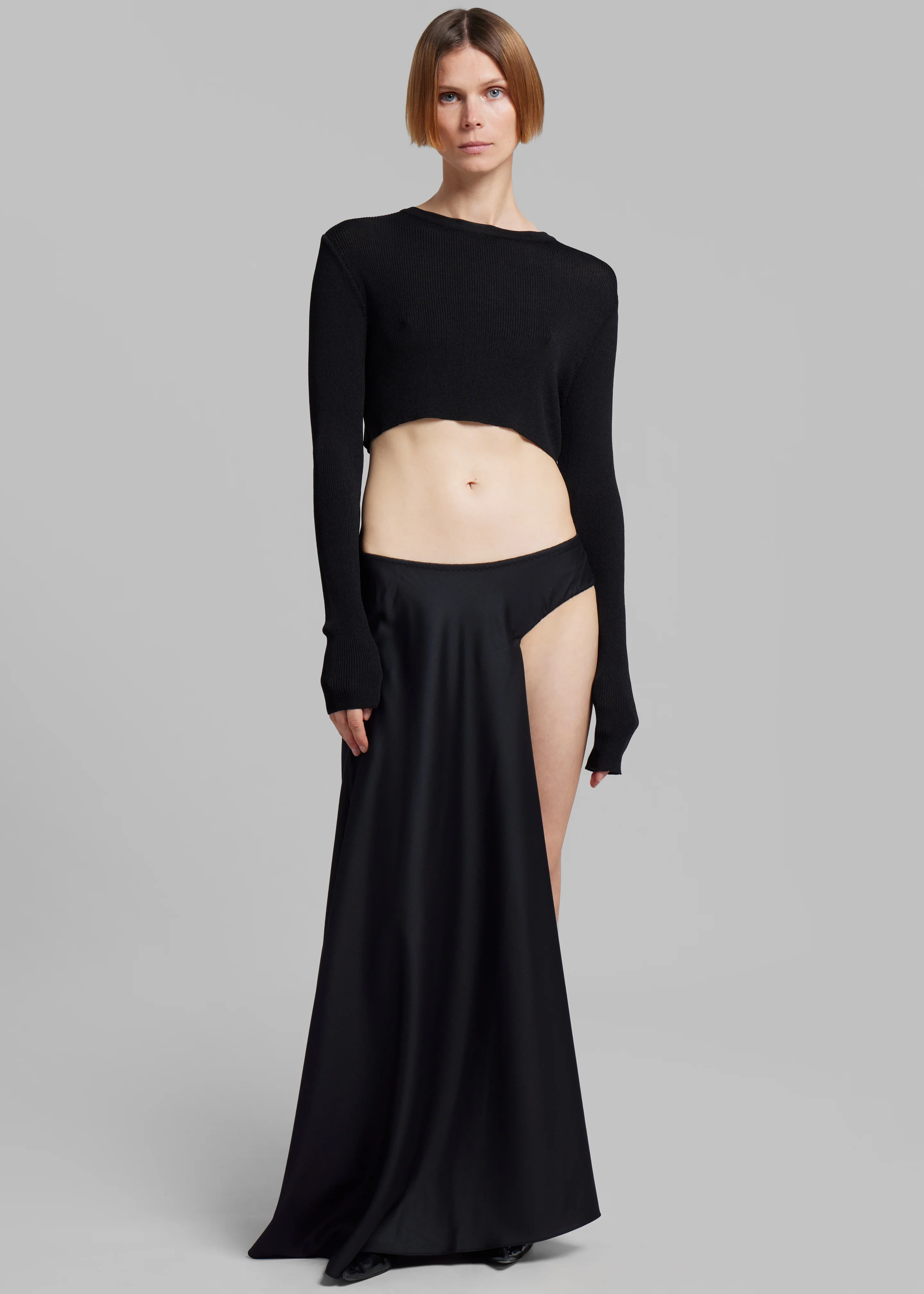 Christopher Esber Talus Tailored Mono Skirt - Black - Image 5