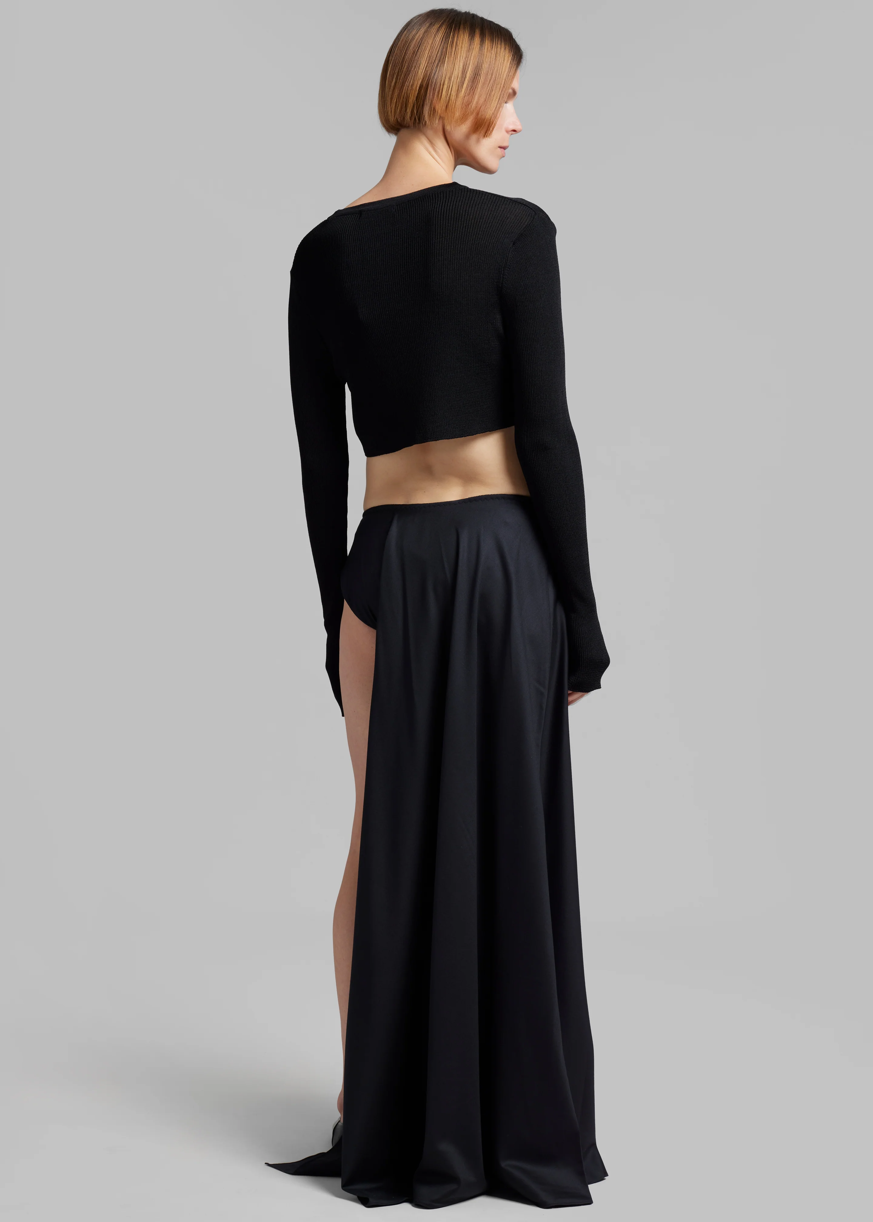 Christopher Esber Talus Tailored Mono Skirt - Black - Image 7