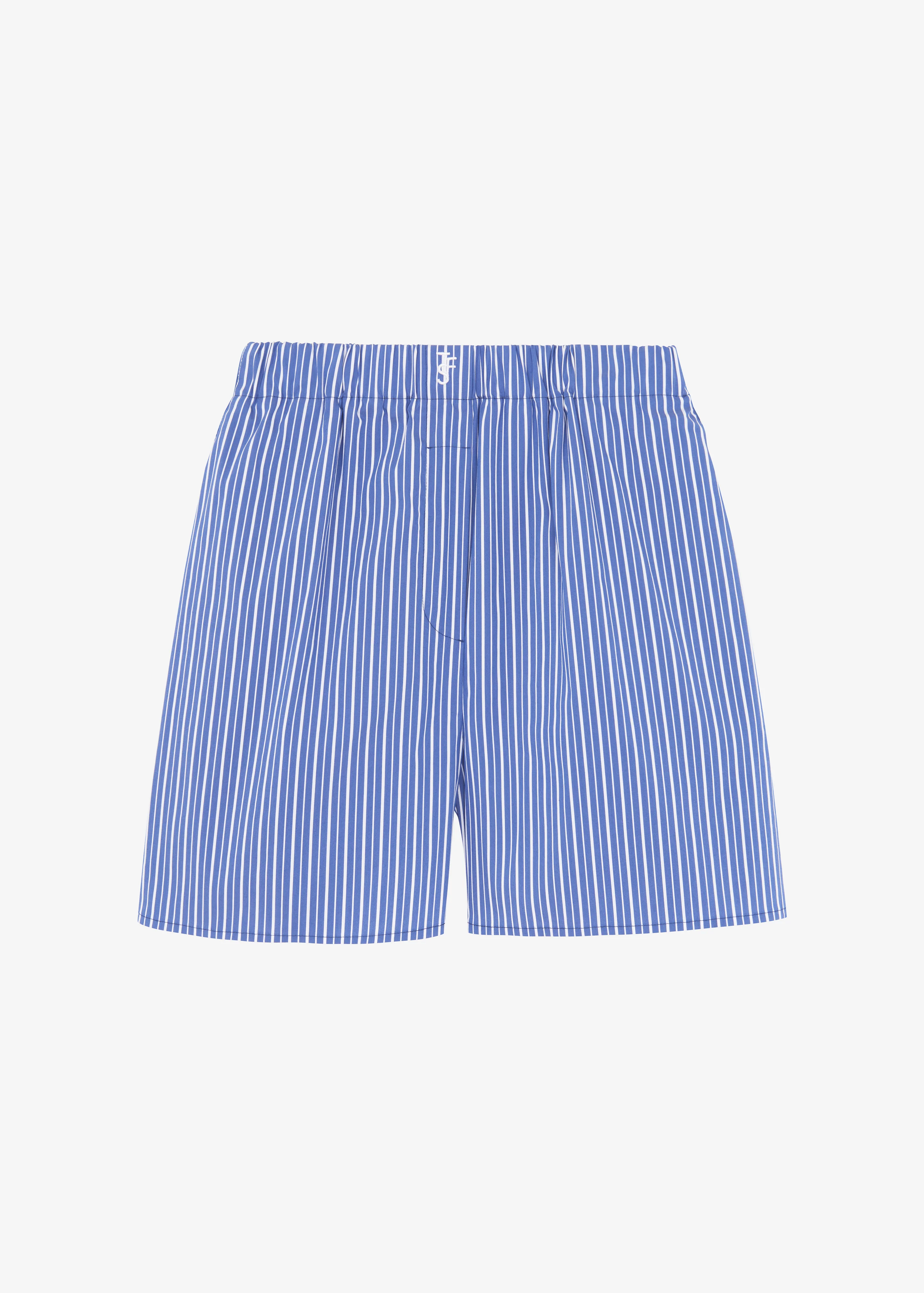 Cole Cotton Boxer Shorts - Blue Multi Stripe - Image 8
