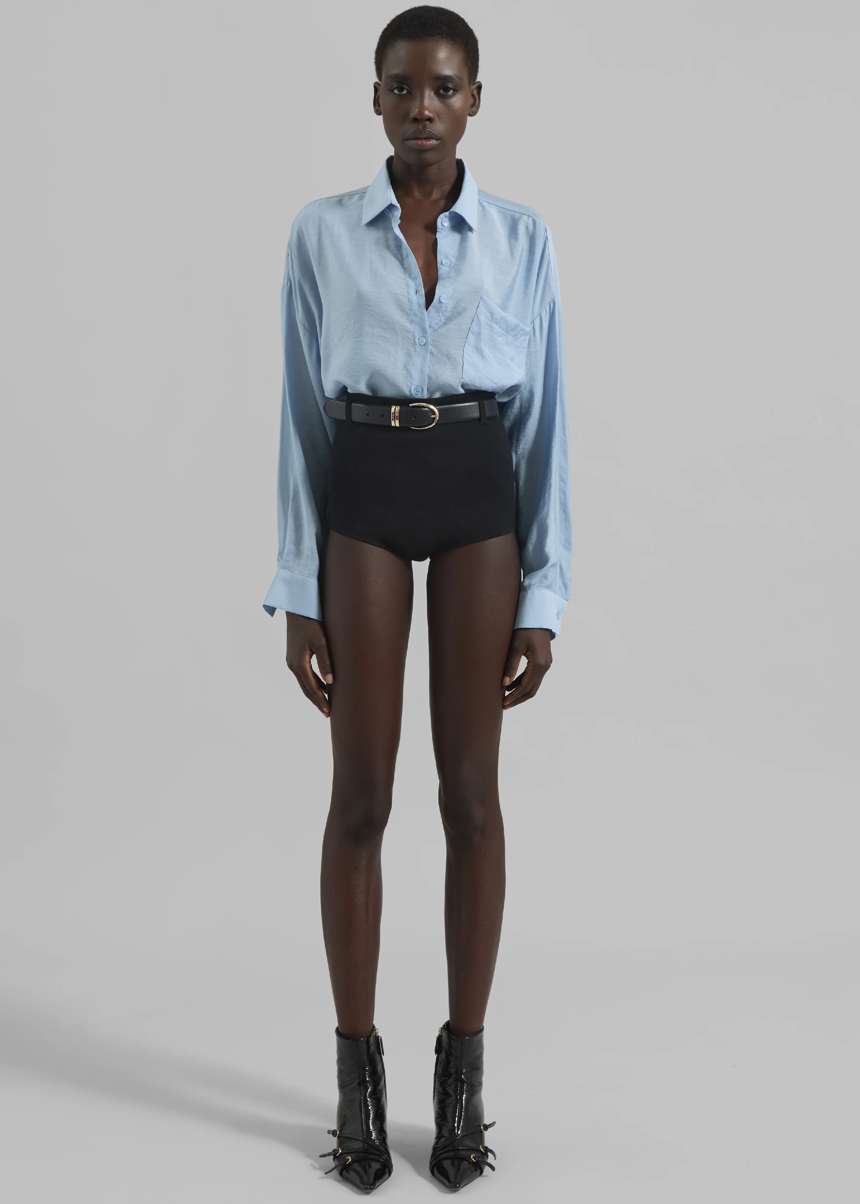 Coperni Knitted Shorts - Black - Image 4