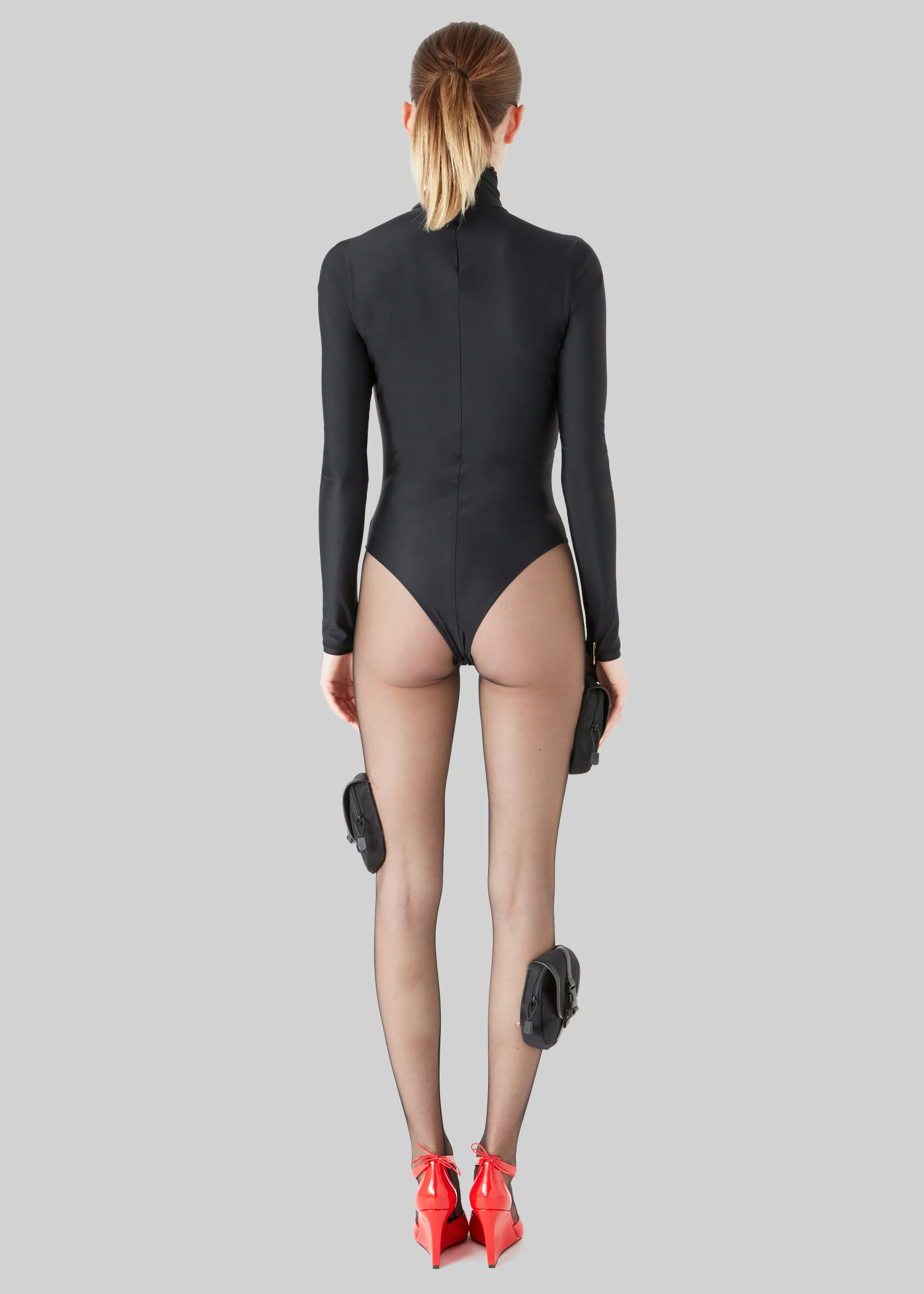 Coperni Second Skin Bodysuit - Black - Image 3
