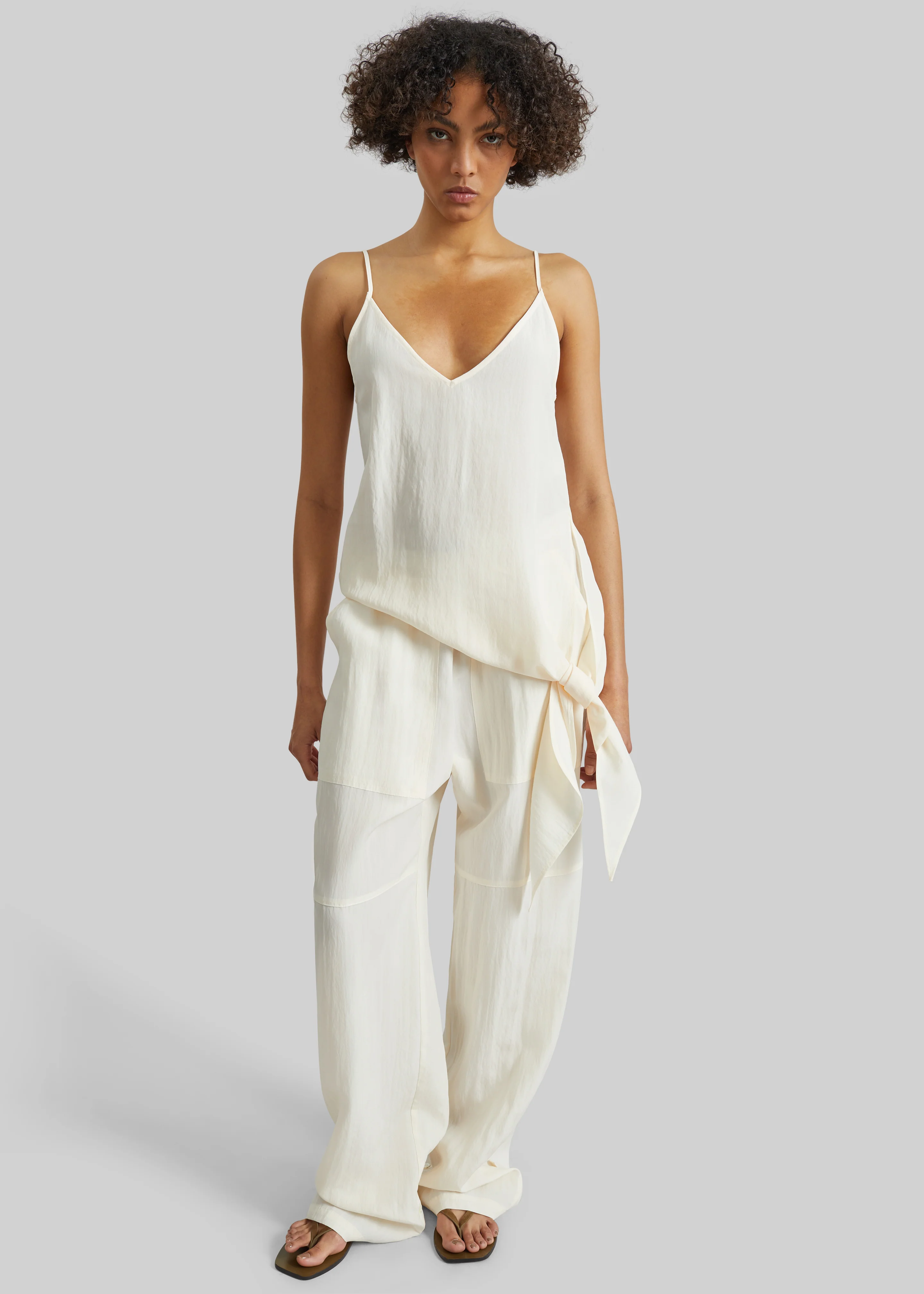 Covert Knotted Top - Cream - Image 4