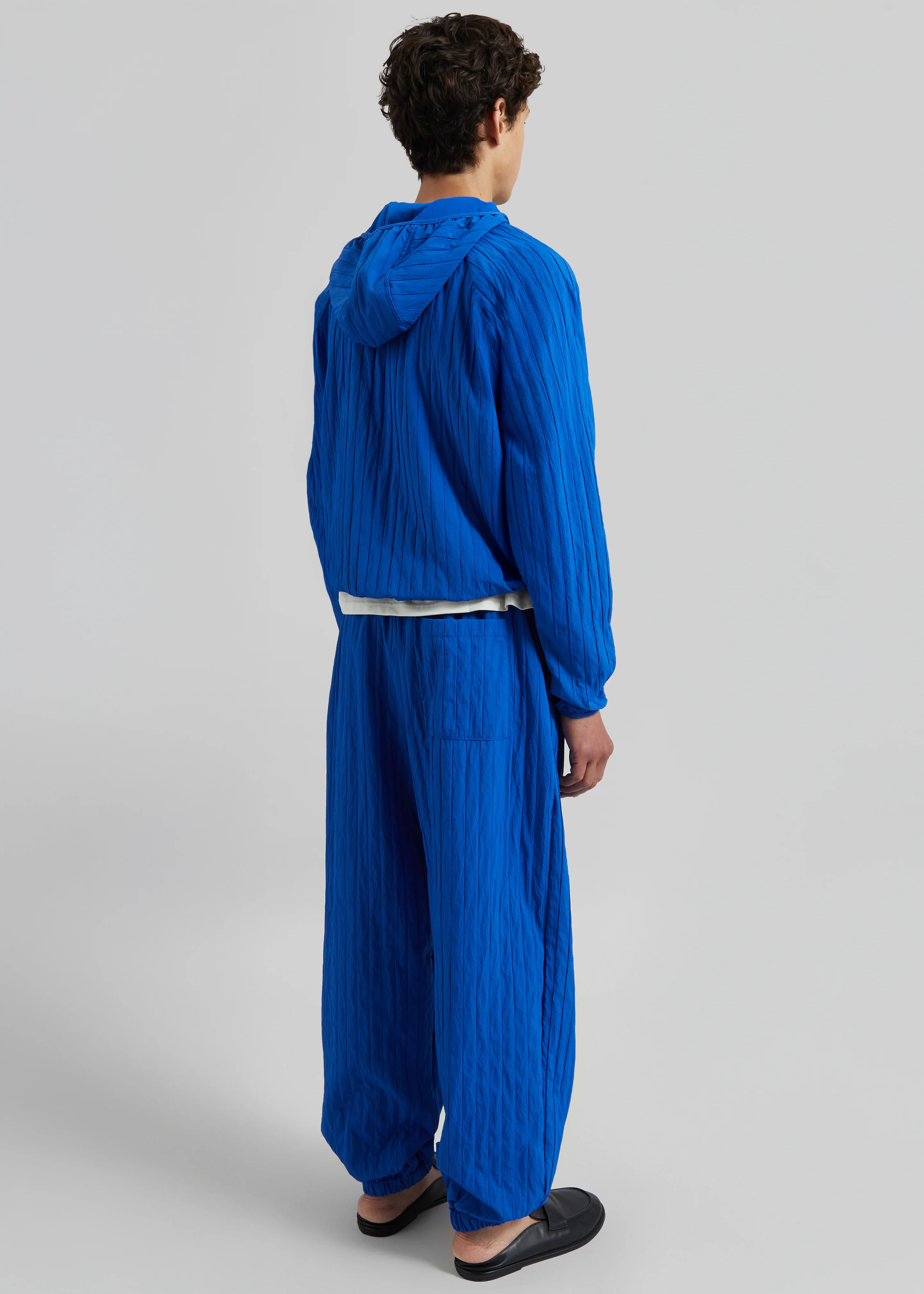 Dario Textured Joggers - Cobalt - Image 6