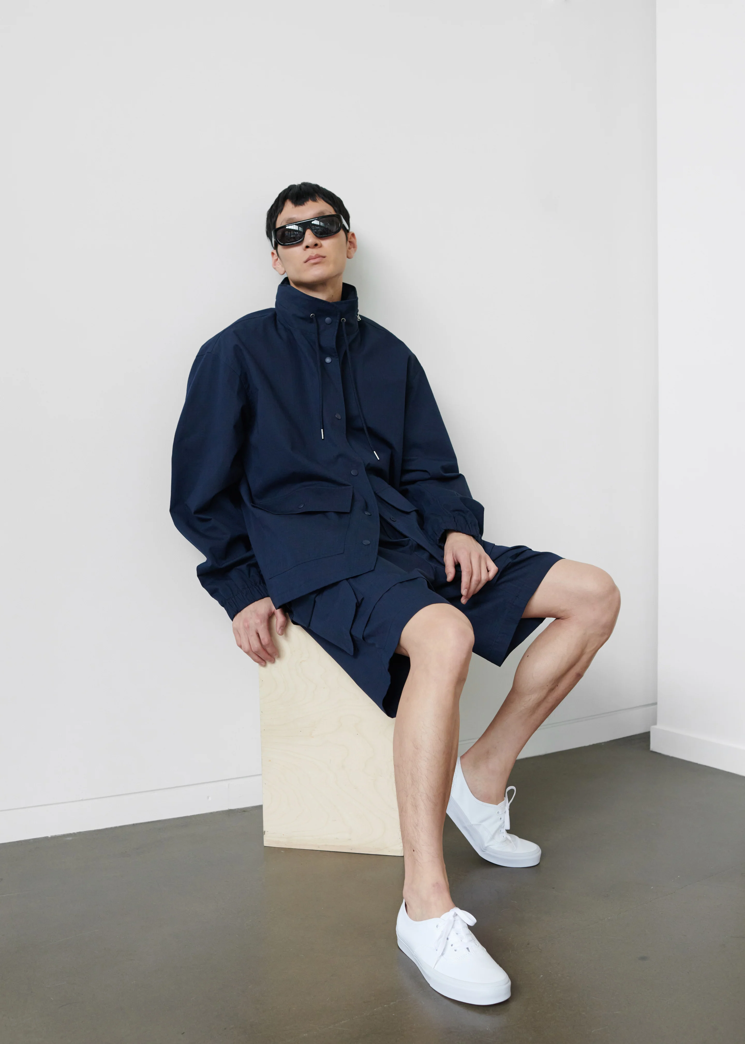 Edward Cargo Shorts - Navy - Image 2