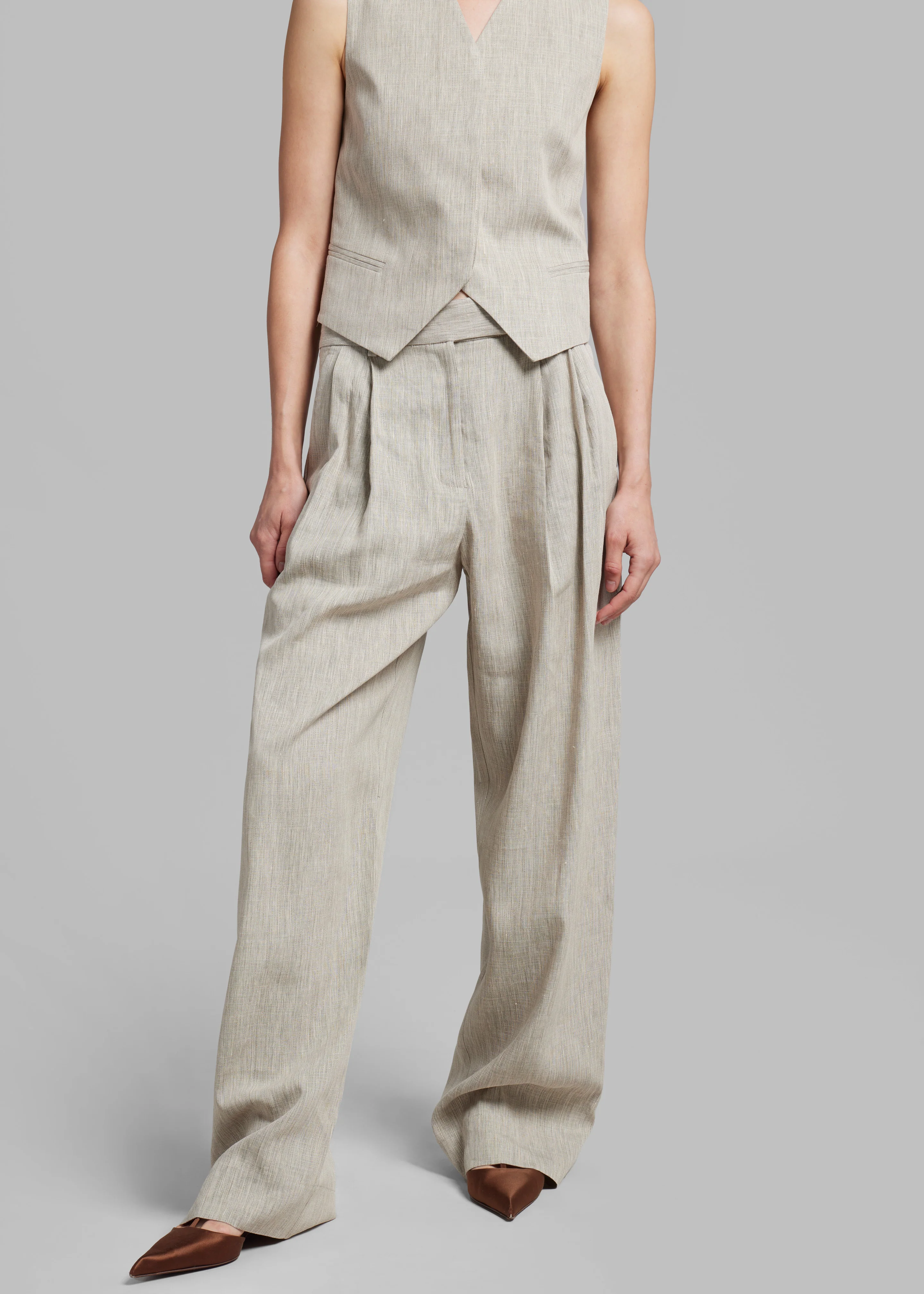 Esse Studios Bode Tailored Trousers - Asha Linen - Image 6
