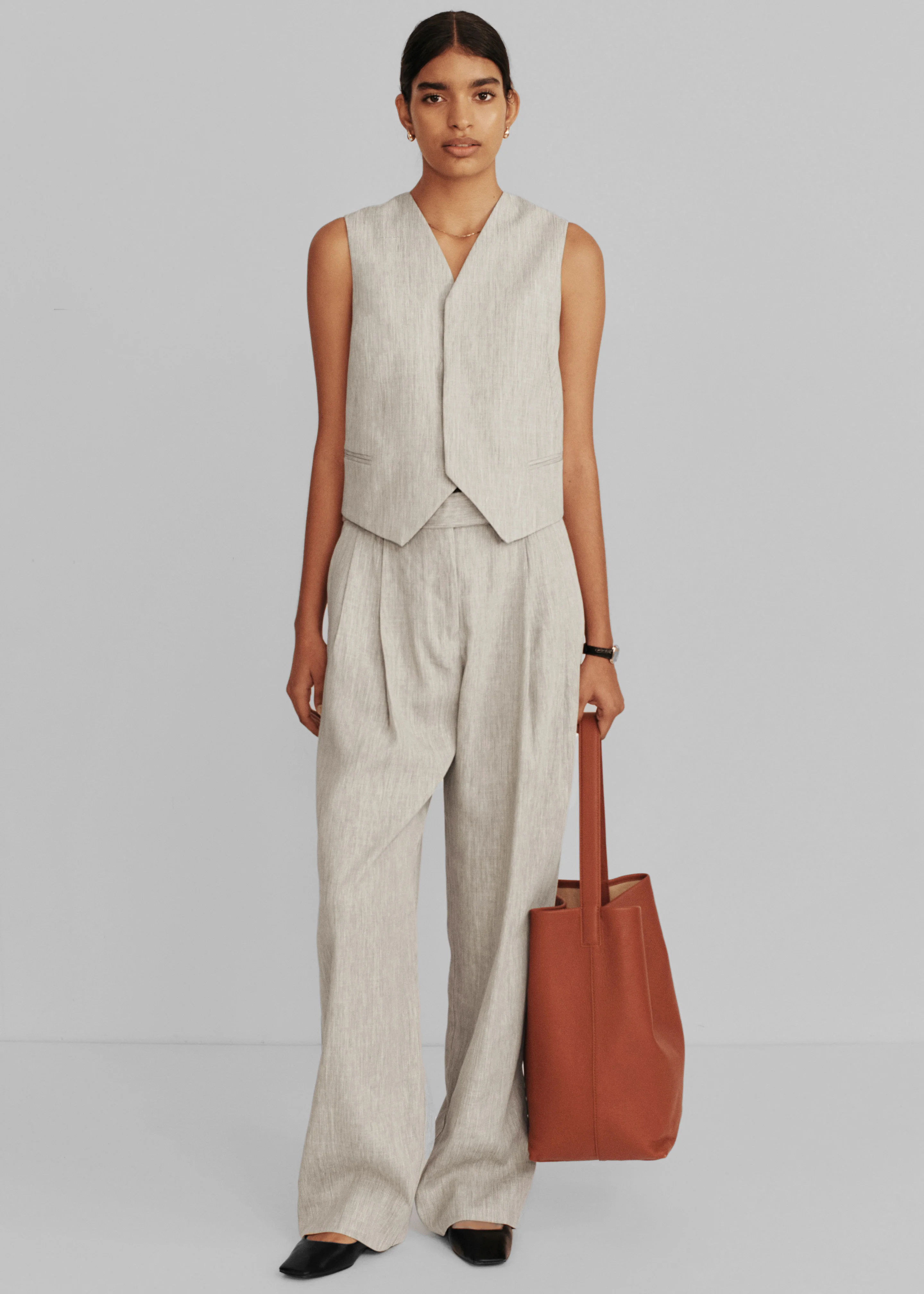 Esse Studios Bode Waistcoat - Asha Linen - Image 5
