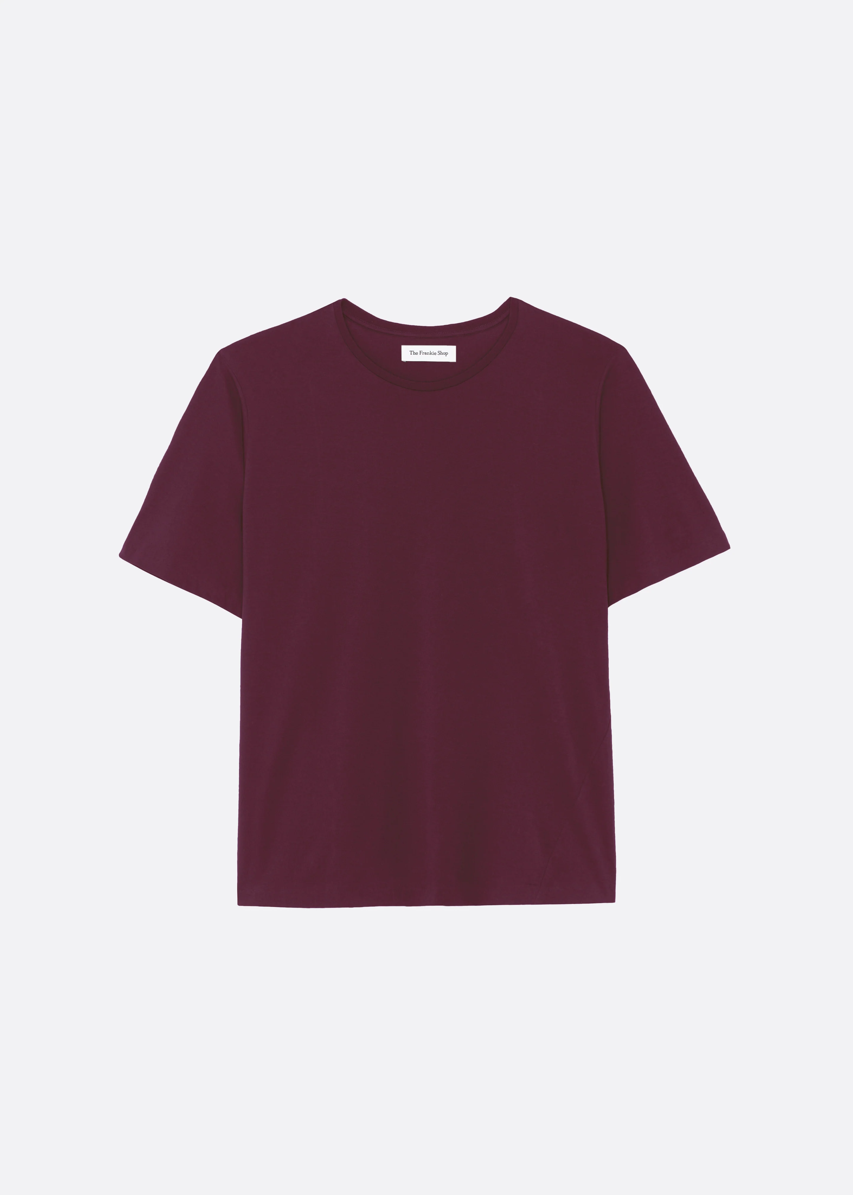 Harper Soft Organic T-Shirt - Burgundy - Image 6