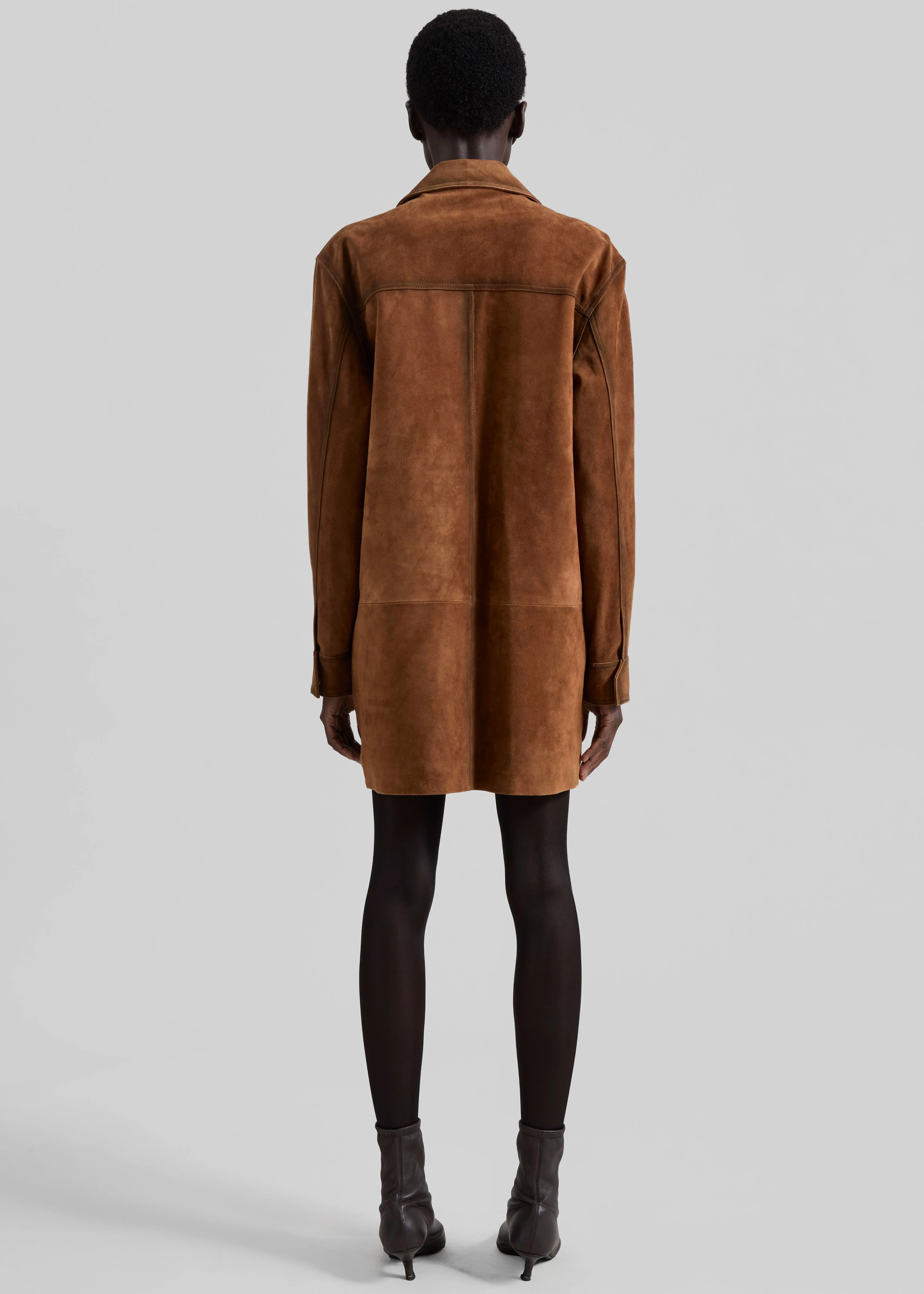 Himal Suede Jacket - Camel - Image 8