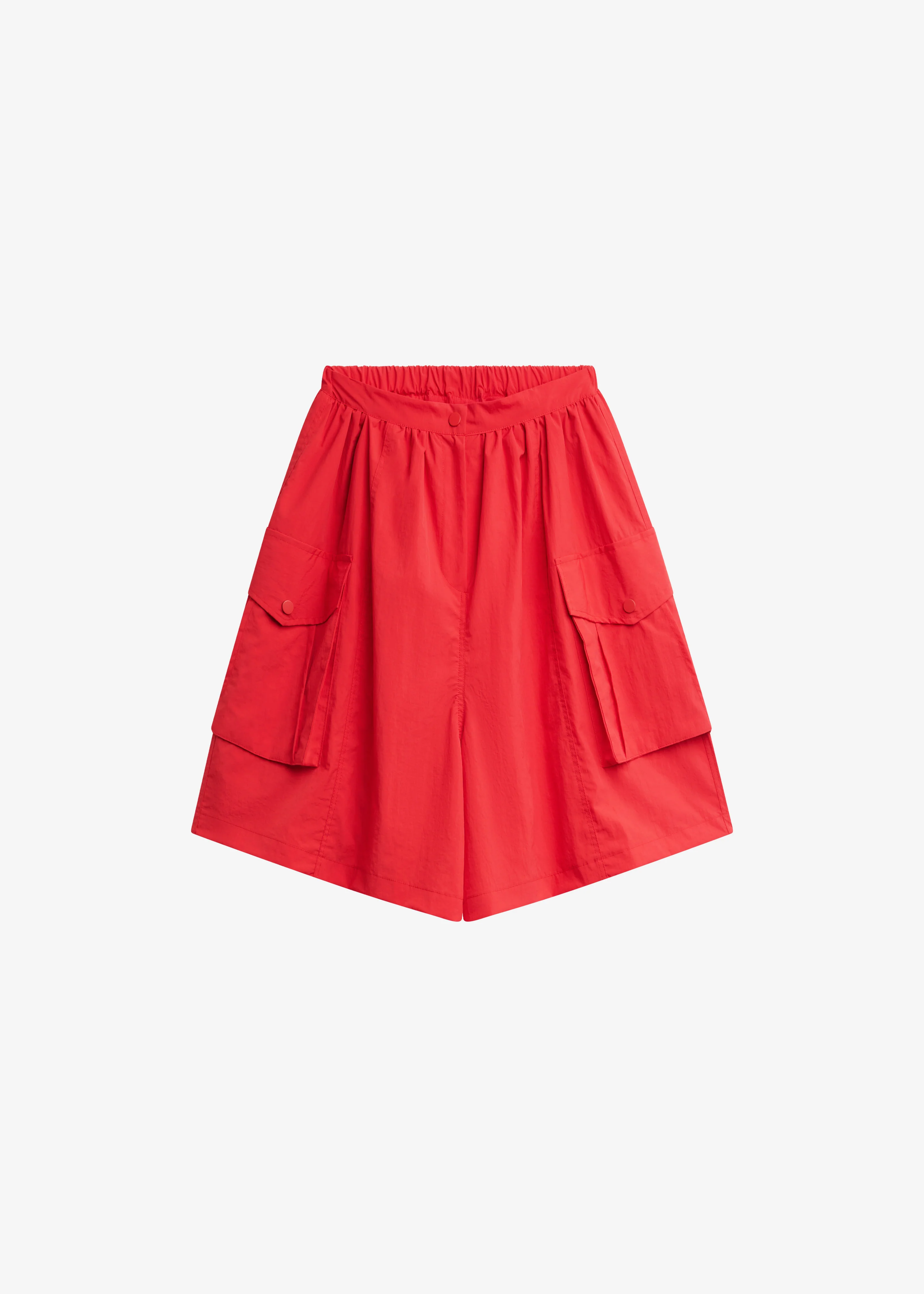Igny Technical Cargo Bermuda Shorts - Red - Image 6