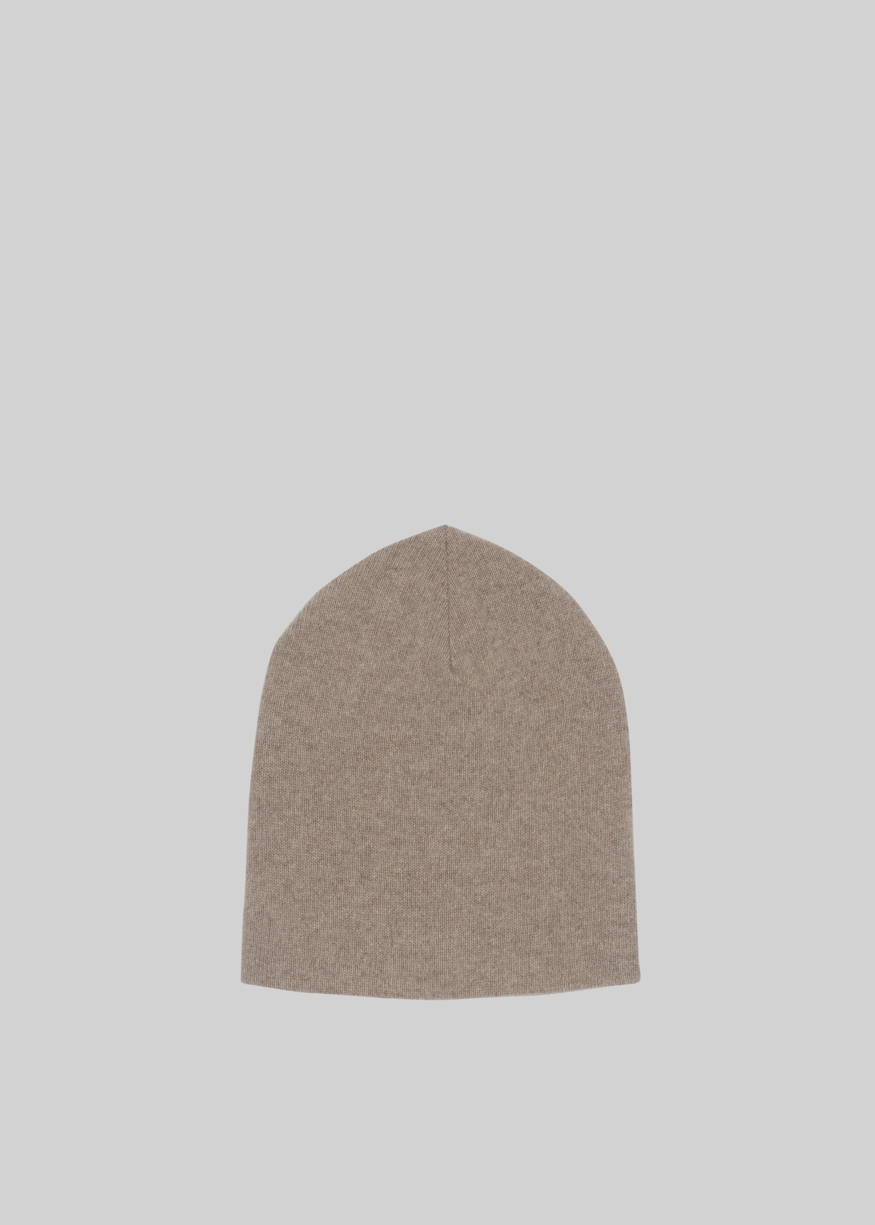 Inko Cashmere Beanie - Taupe - Image 2