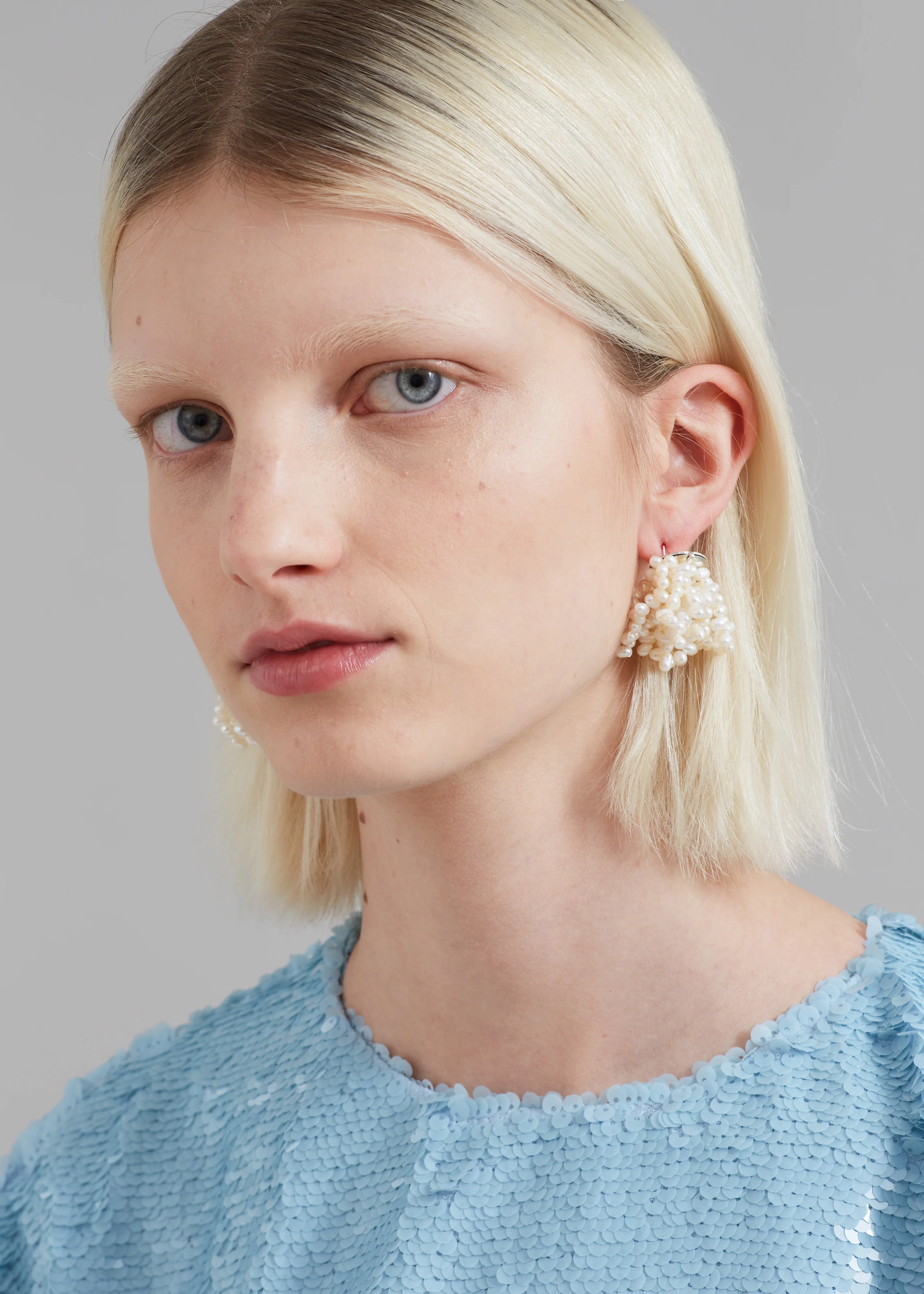 Jasmin Sparrow Mermaid Earrings - Silver - Image 2