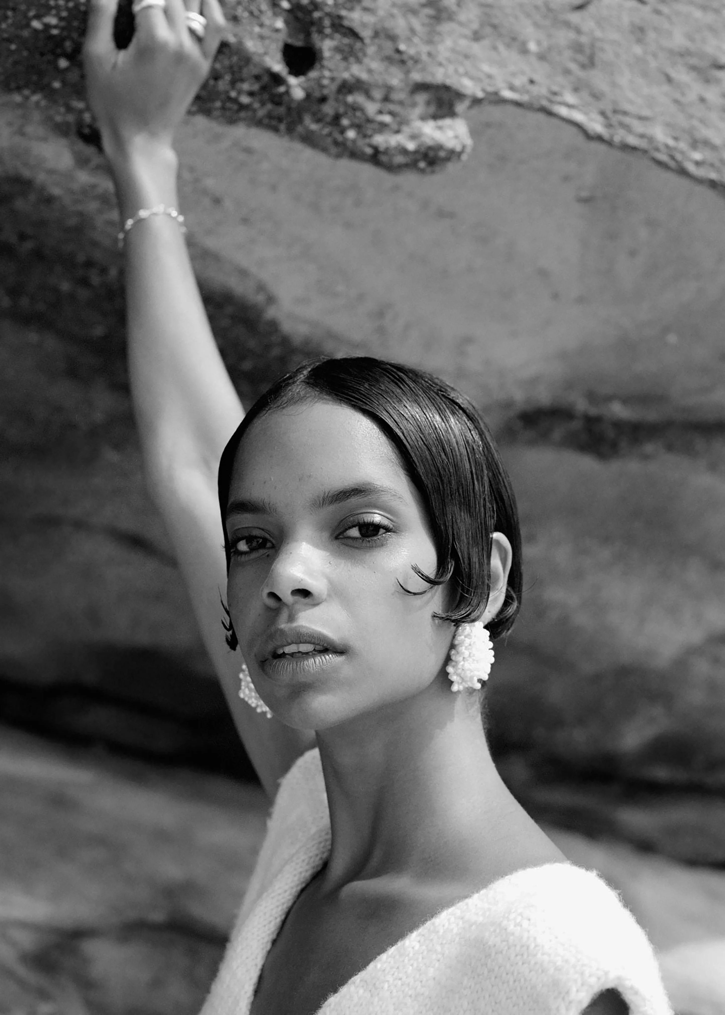 Jasmin Sparrow Mermaid Earrings - Silver - Image 7