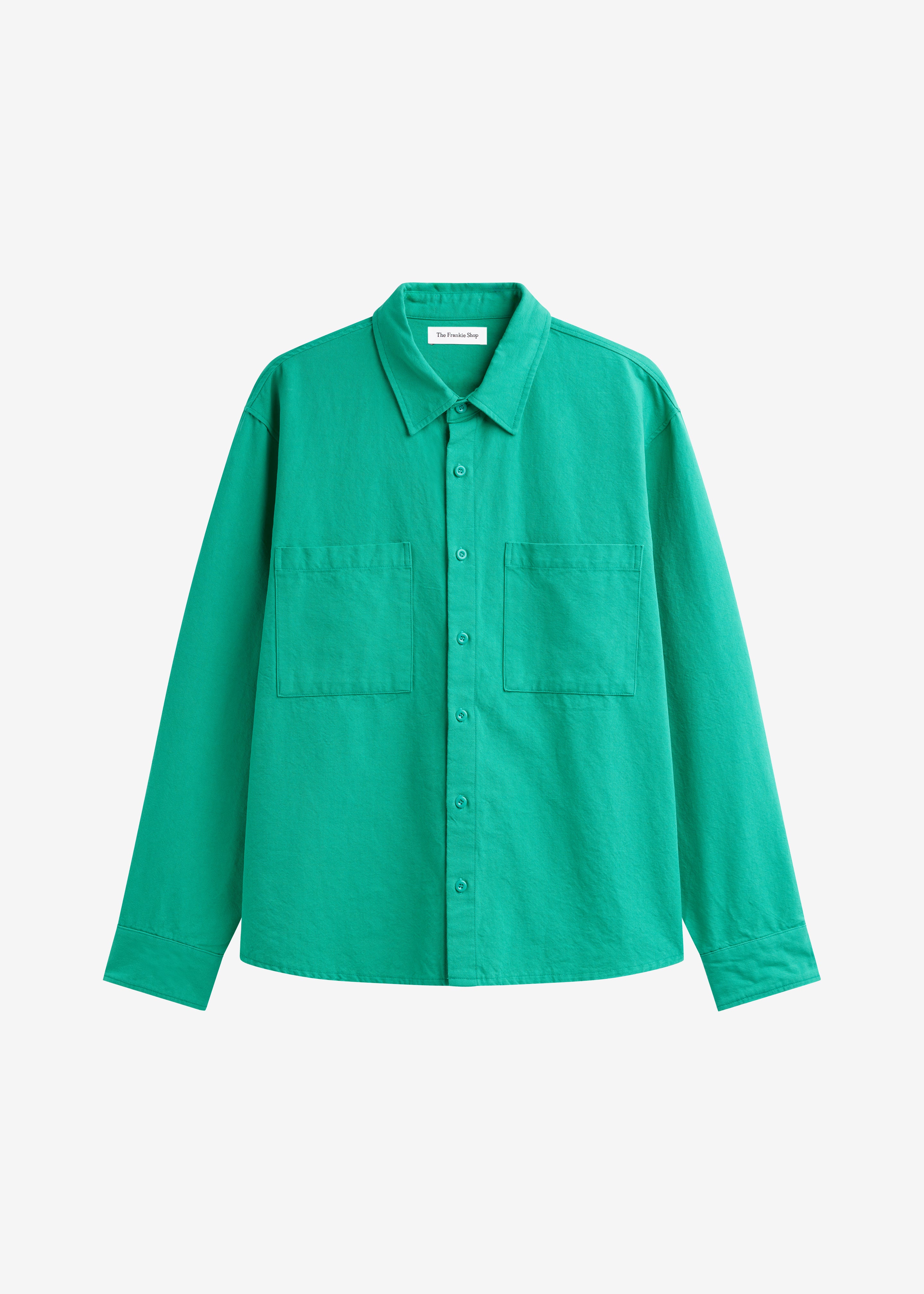 Keller Cotton Shirt - Green - Image 7