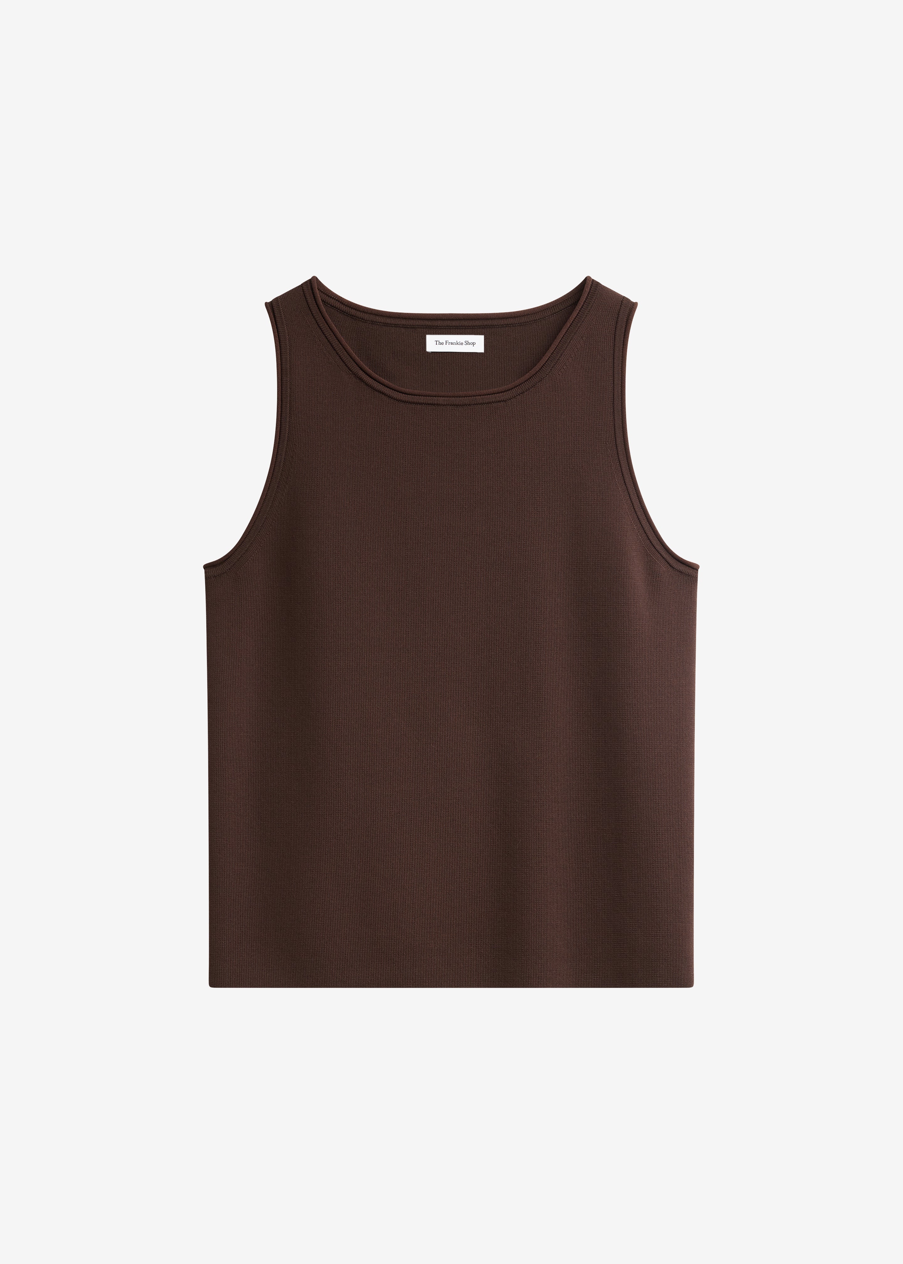 Kinna Knit Sleeveless Top - Brown - Image 8
