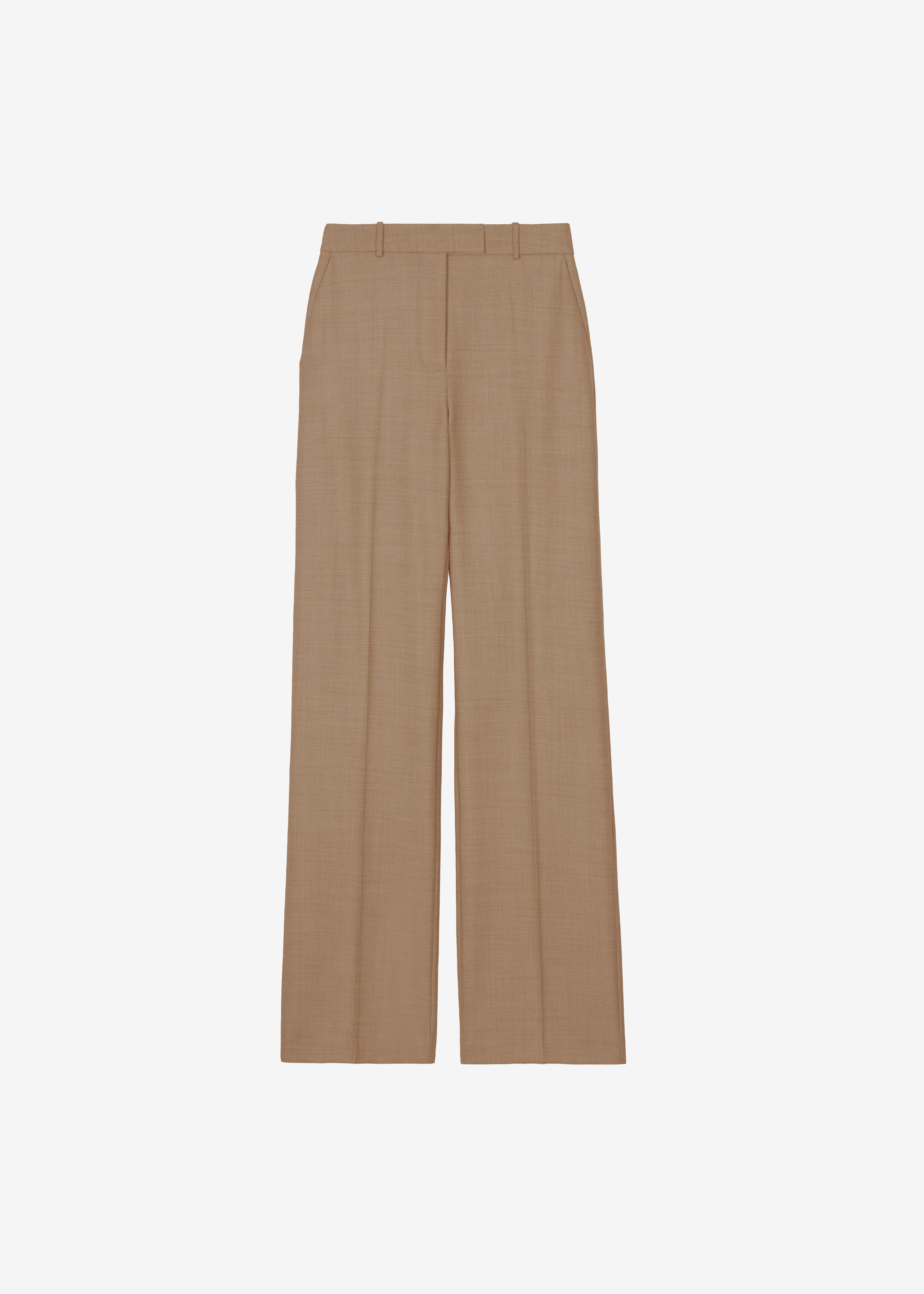 Lenora Straight Trousers - Camel - Image 7