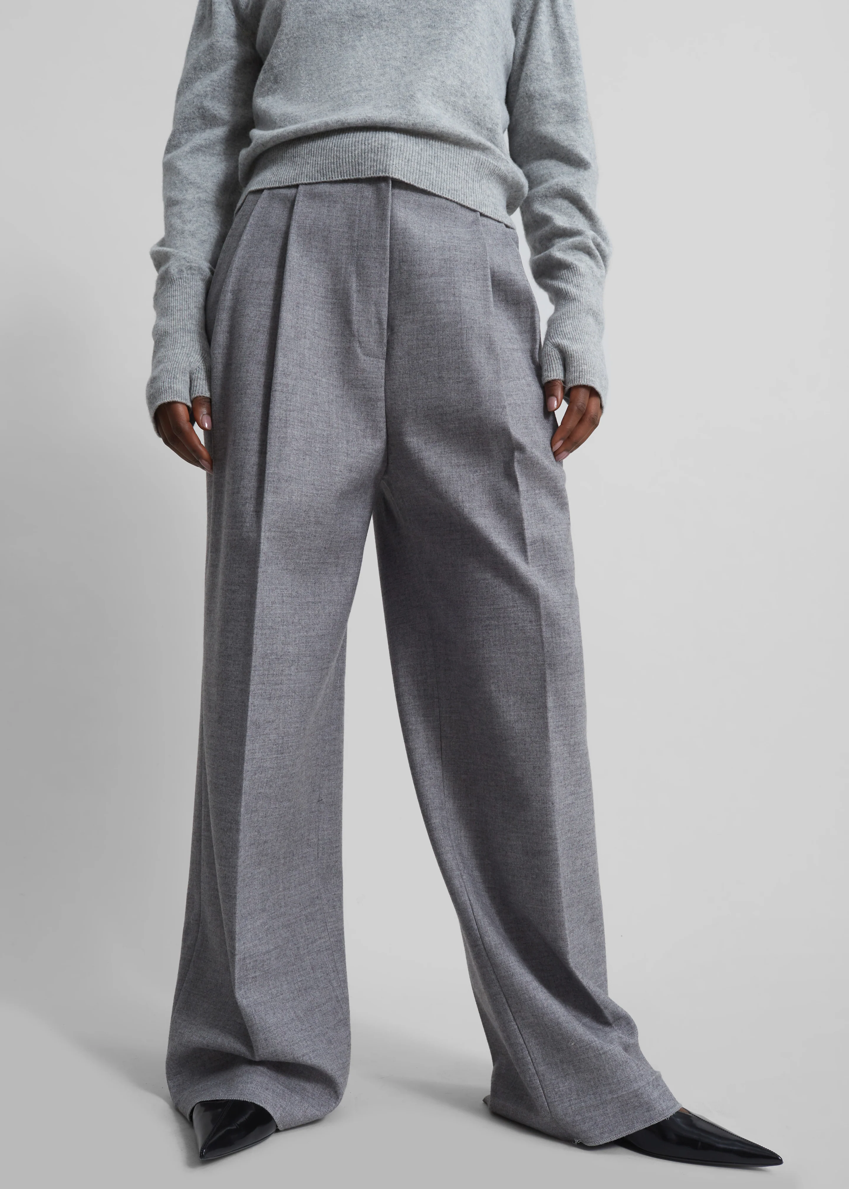 Lilah Trousers - Grey - Image 2