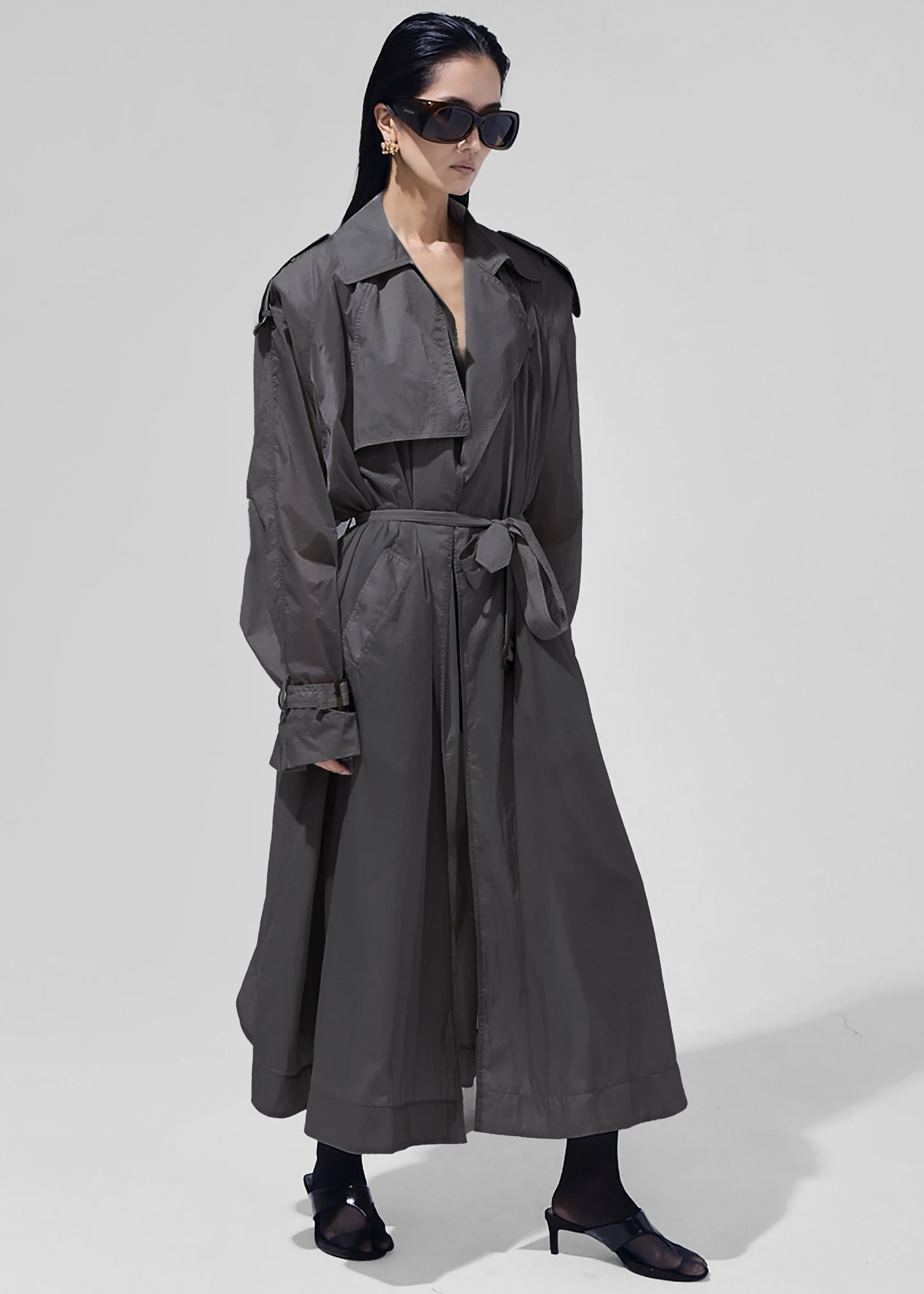 Linas Technical Light Trench - Storm Grey - Image 3
