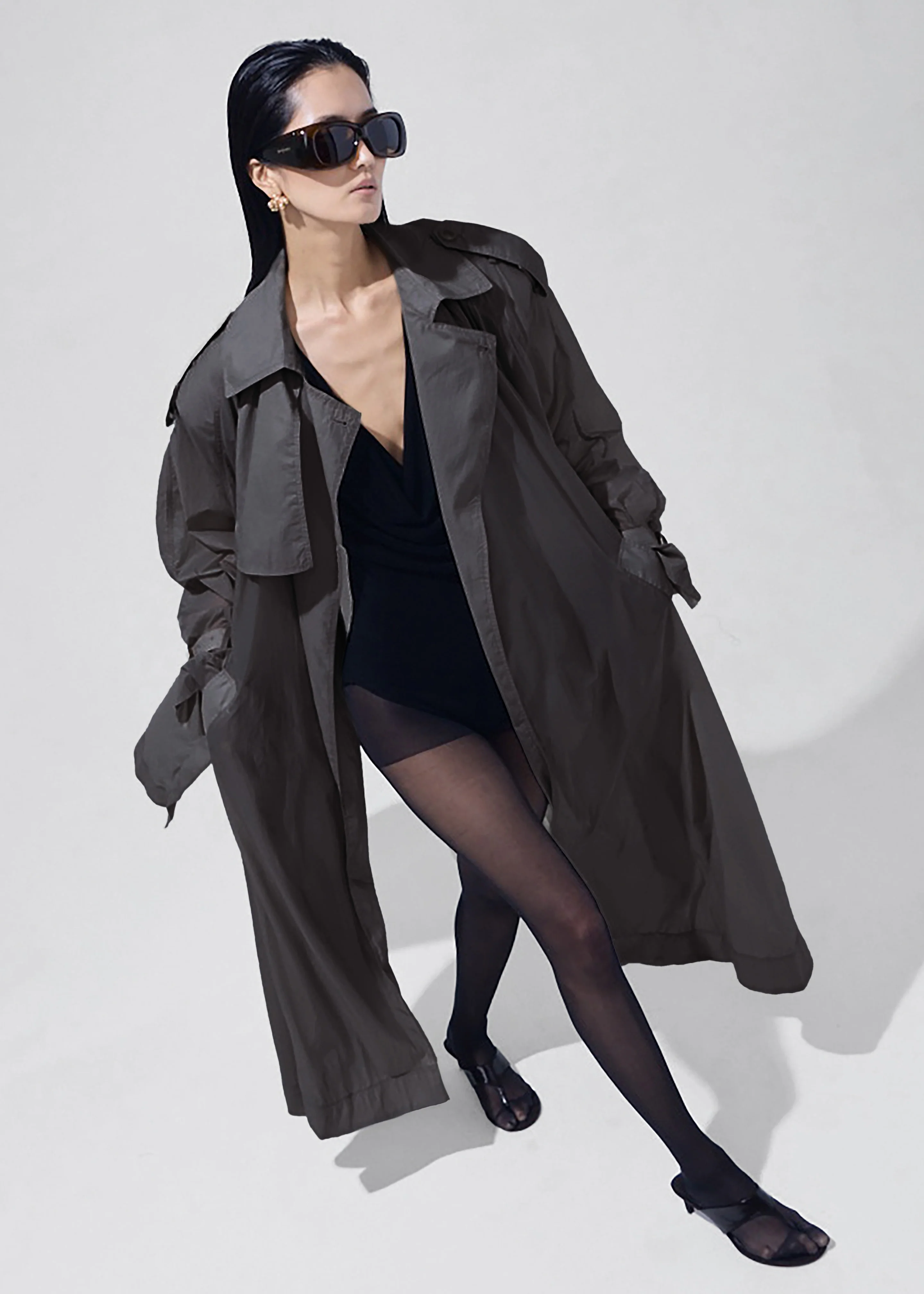 Linas Technical Light Trench - Storm Grey - Image 7