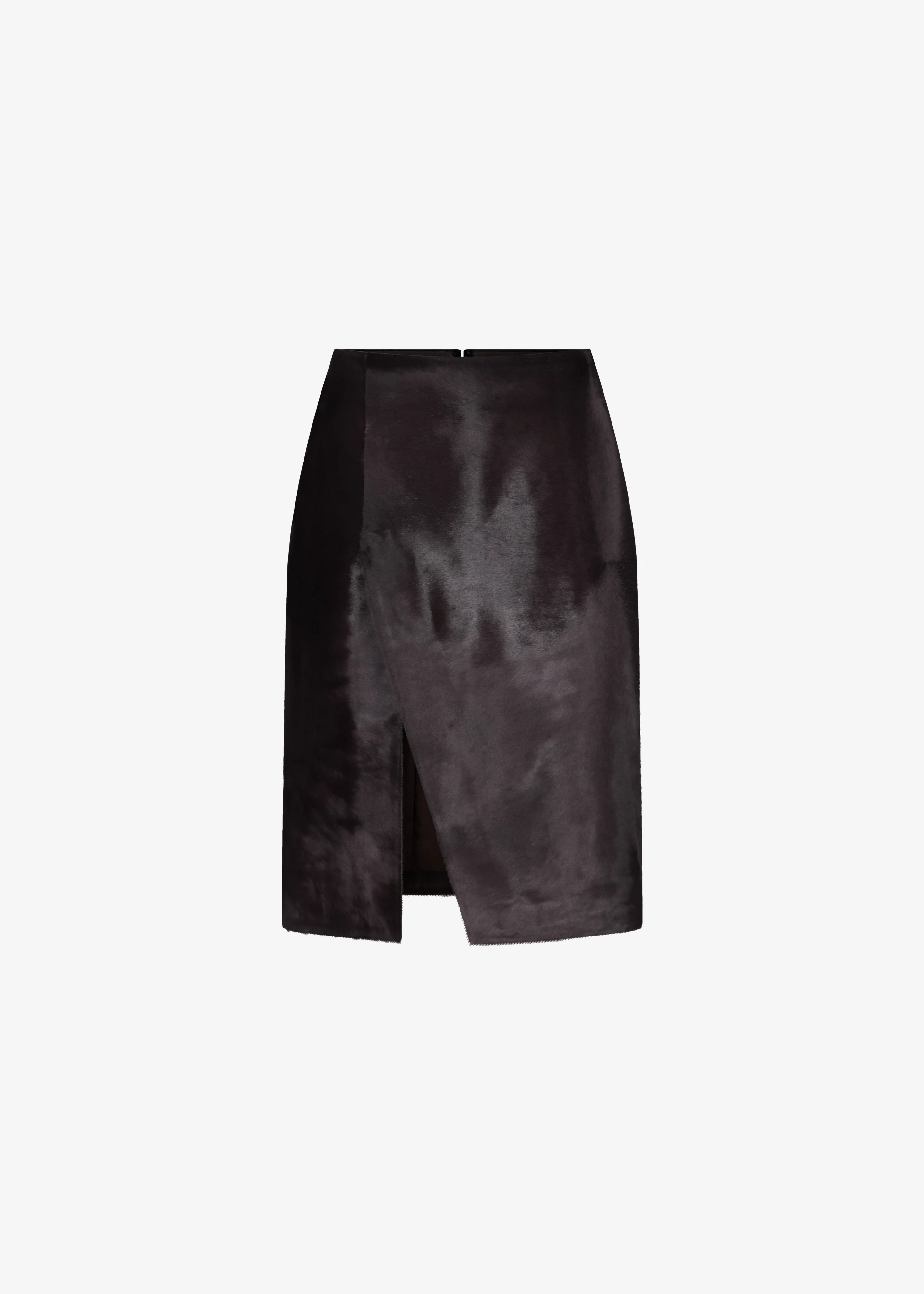 Loulou de Saison Myra Asymmetric Skirt - Coffee - Image 9