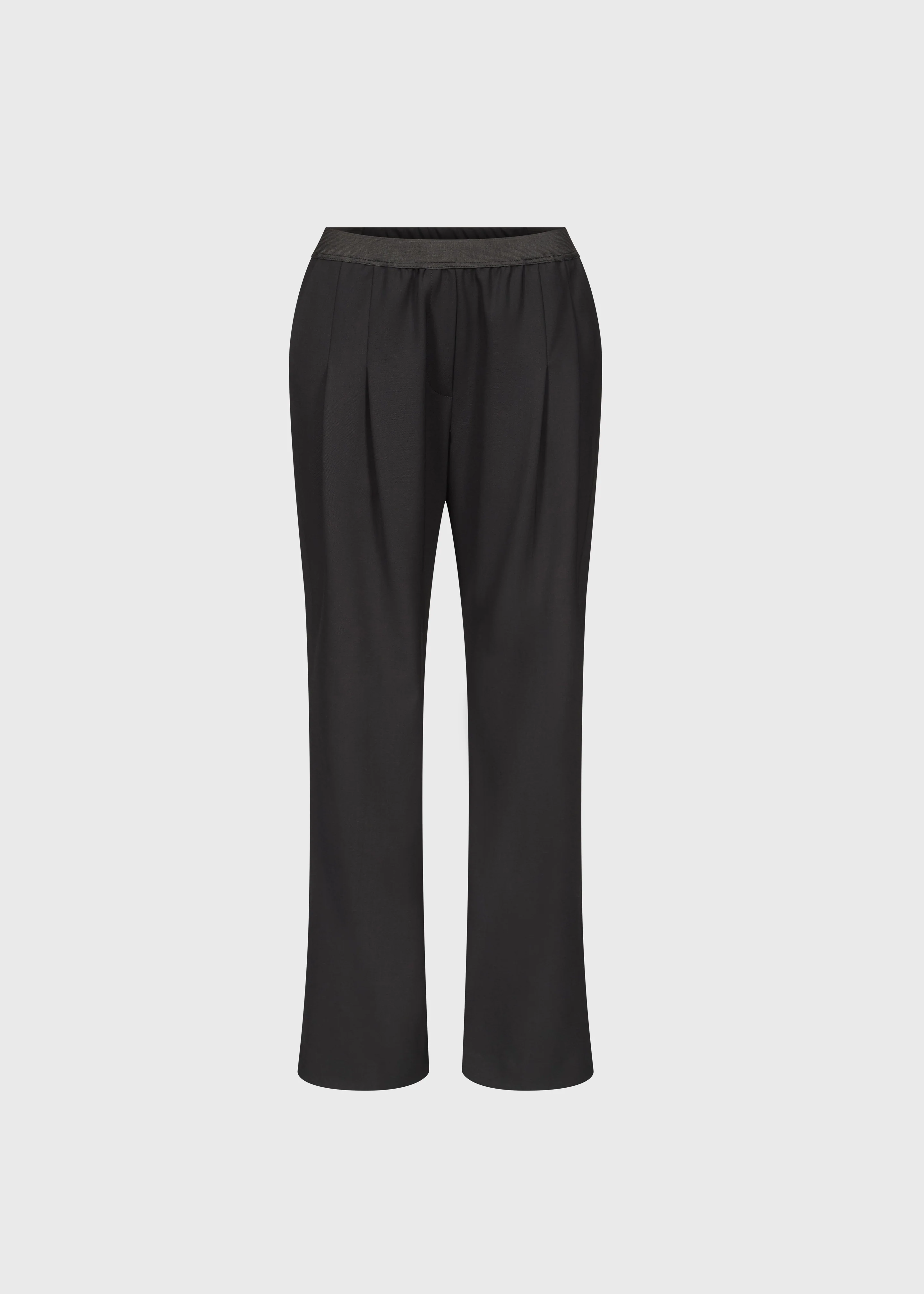 Loulou de Saison Niro Elastic Waistband Pants - Black - Image 7