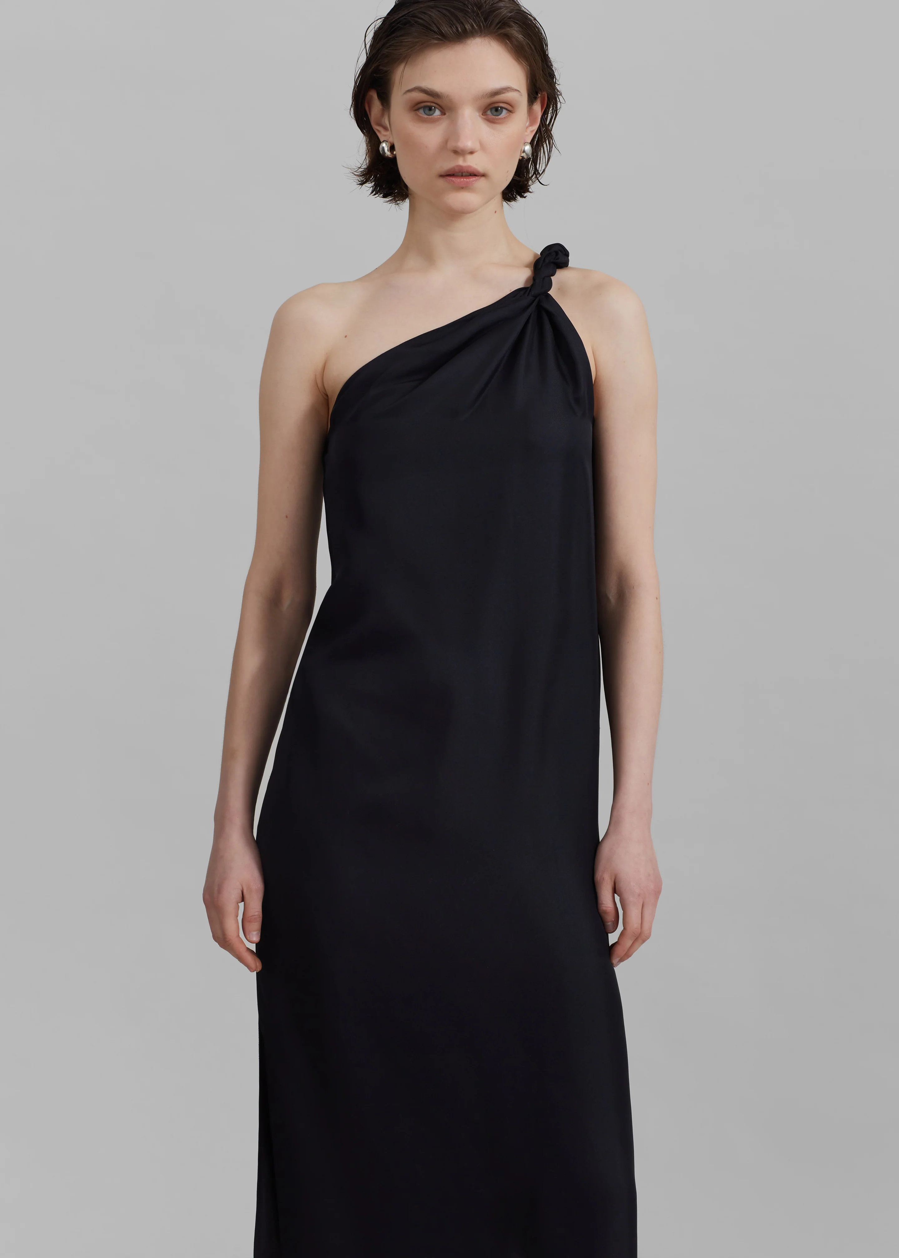 Loulou Studio Adela Dress - Black - Image 2