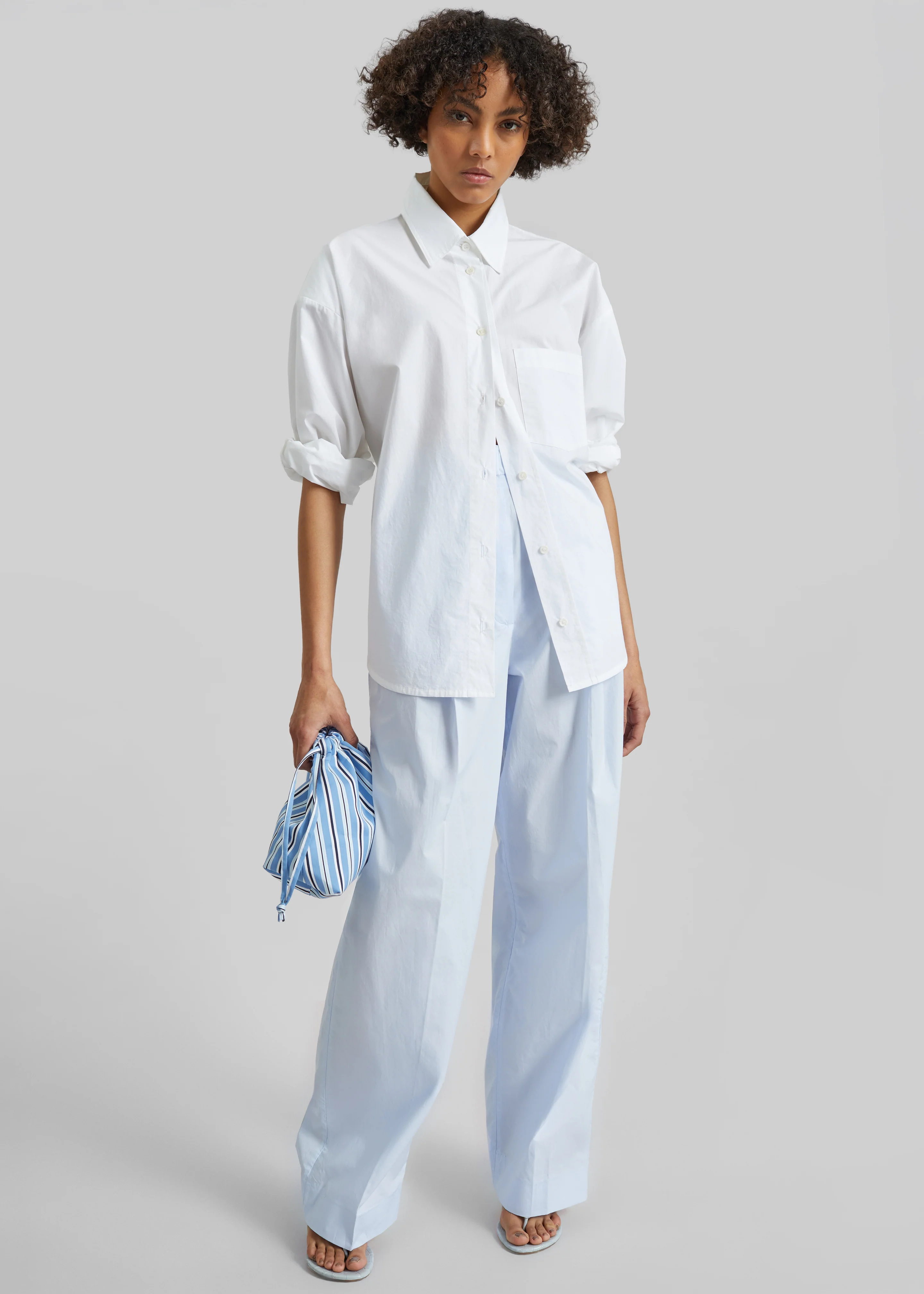 Lui Organic Cotton Shirt - White - Image 5