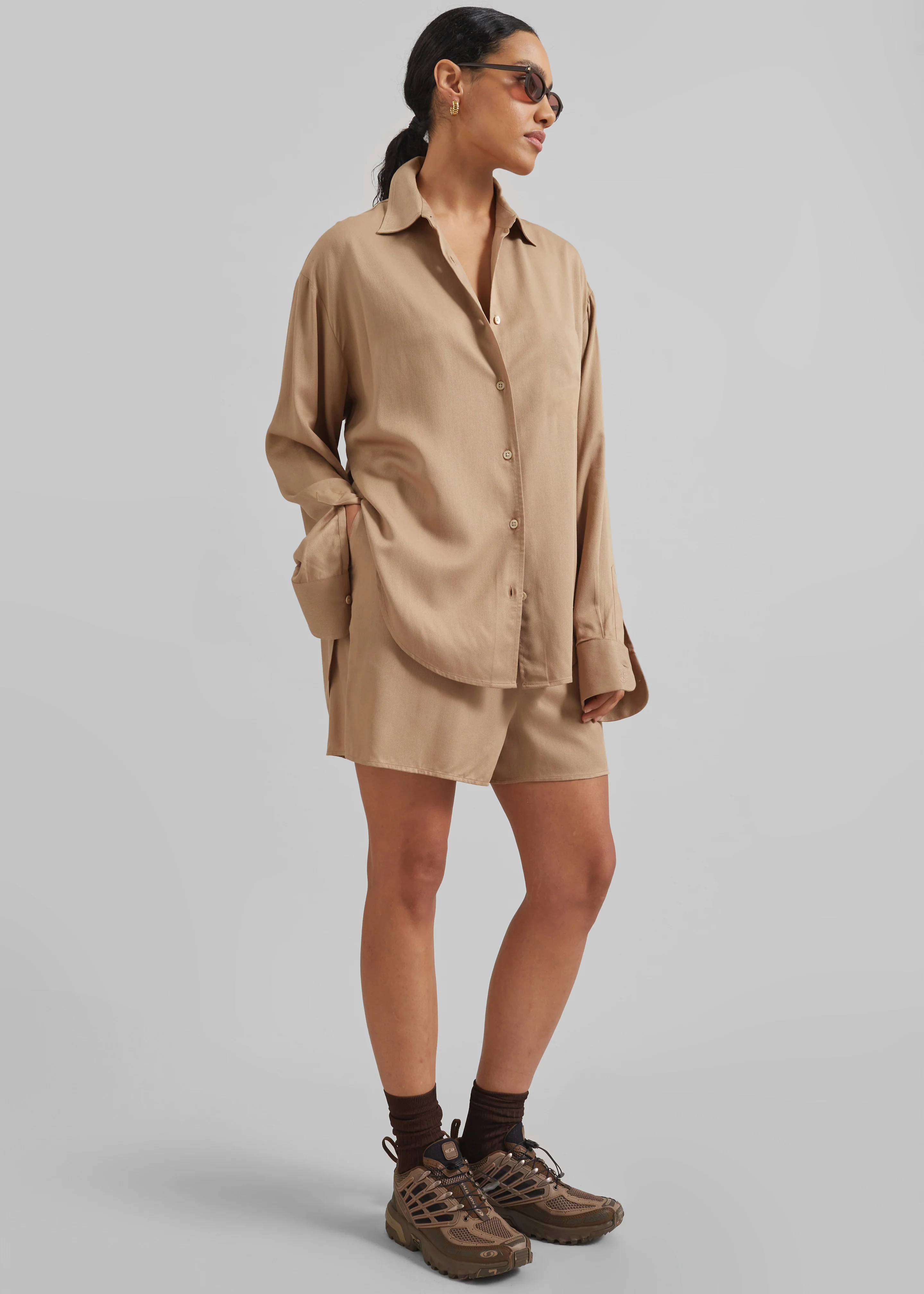 Lui Soft Shirt - Beige - Image 3