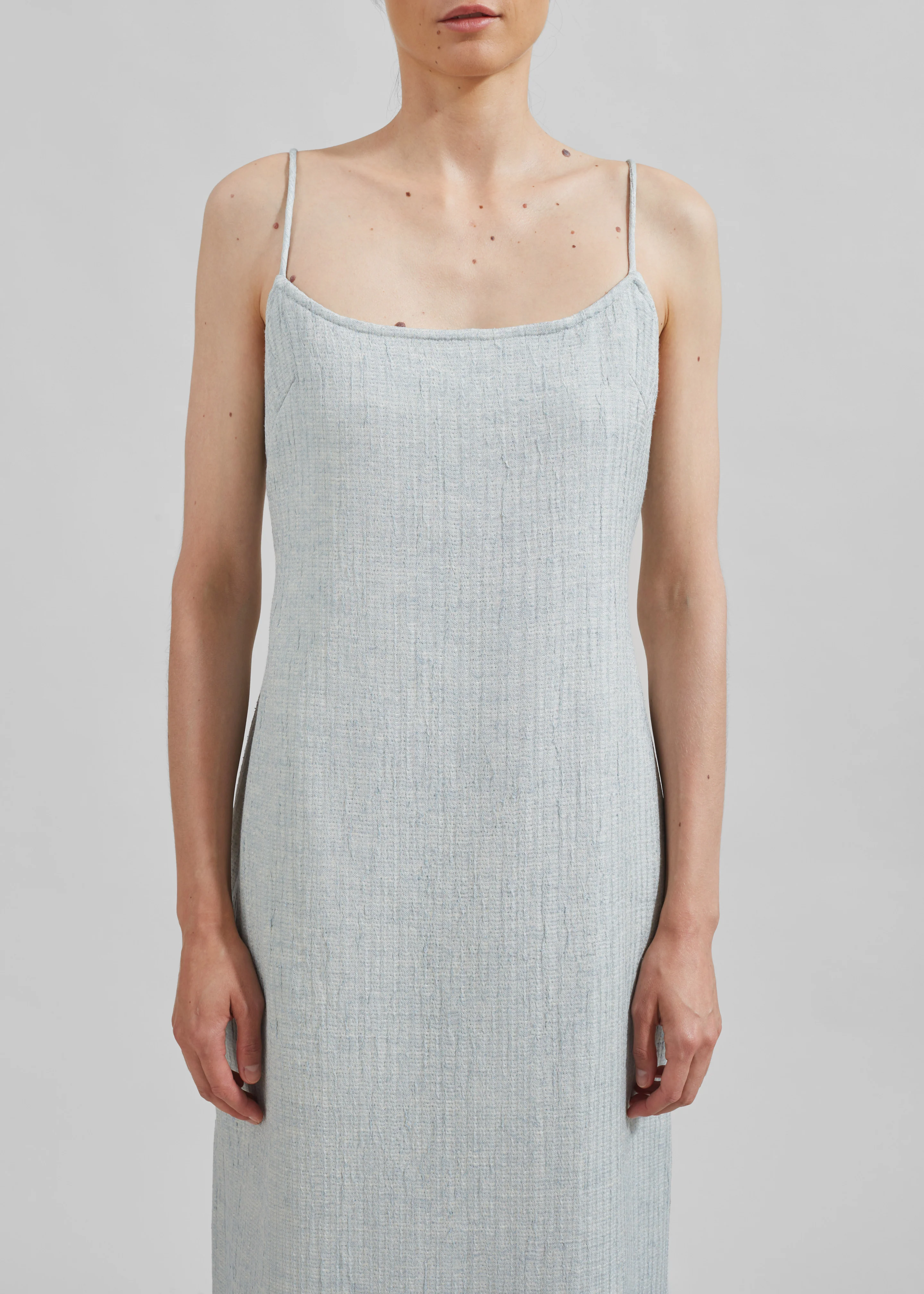 Matin Lucca Backless Dress - Pale Blue - Image 4