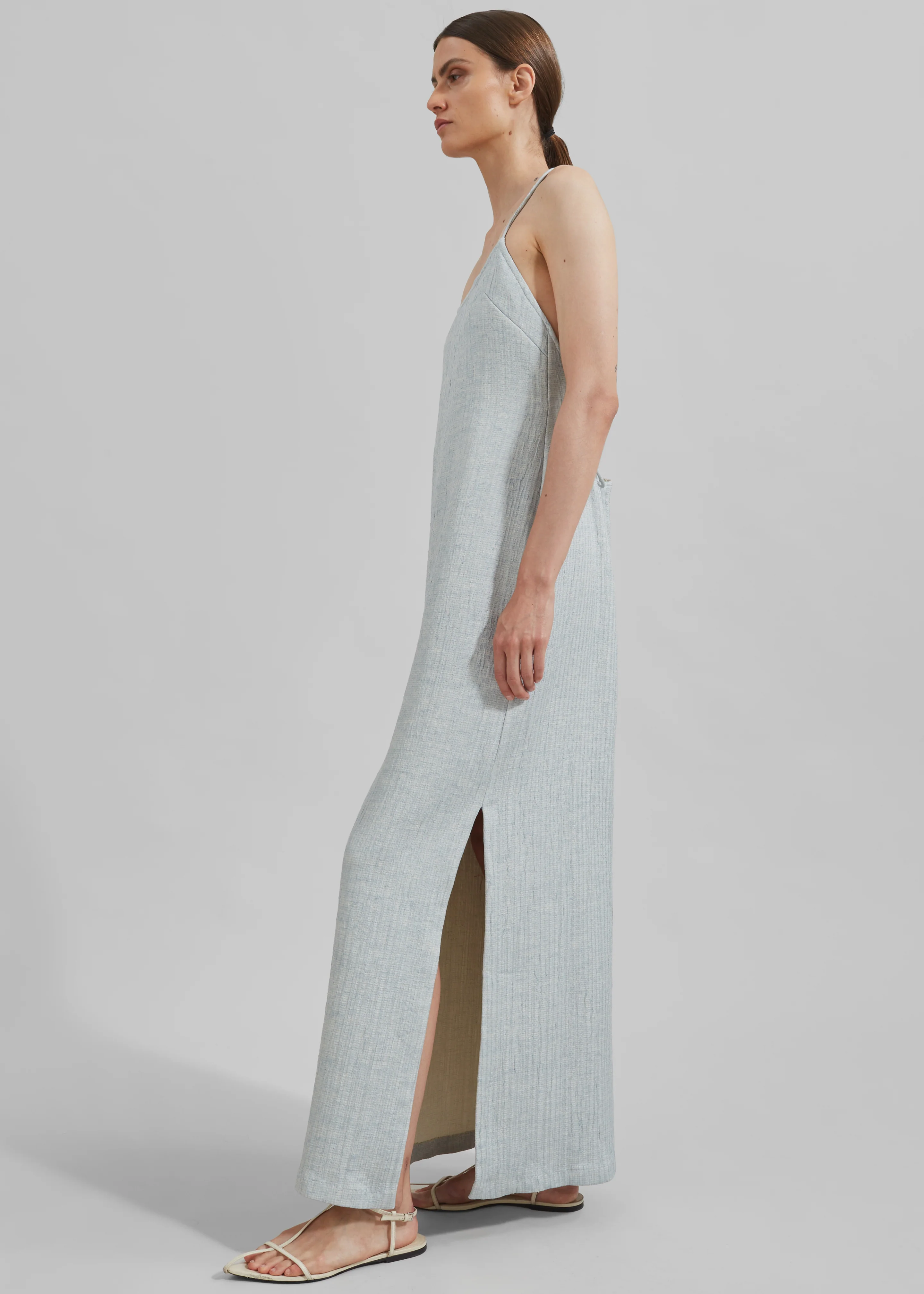 Matin Lucca Backless Dress - Pale Blue - Image 5