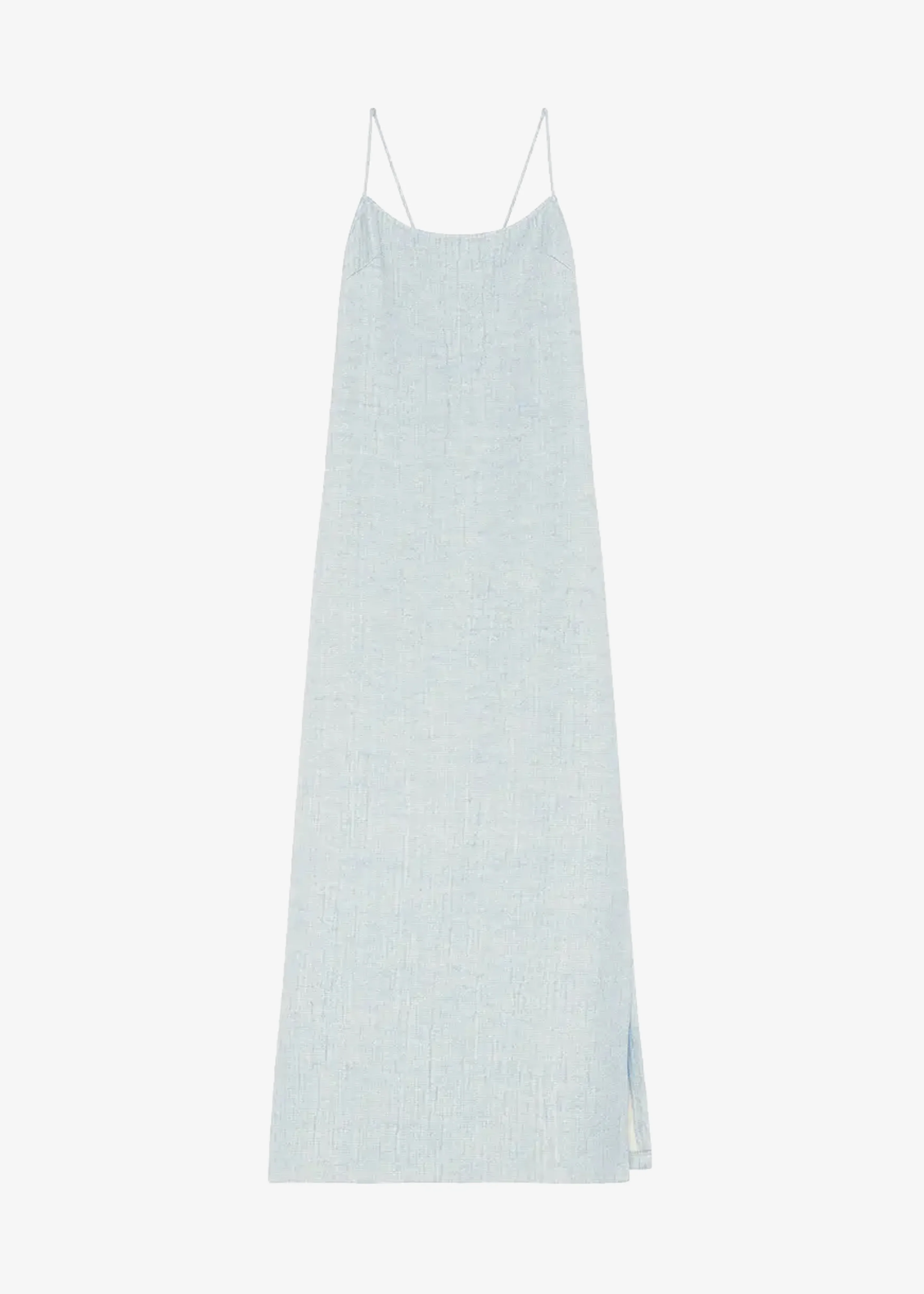 Matin Lucca Backless Dress - Pale Blue - Image 9