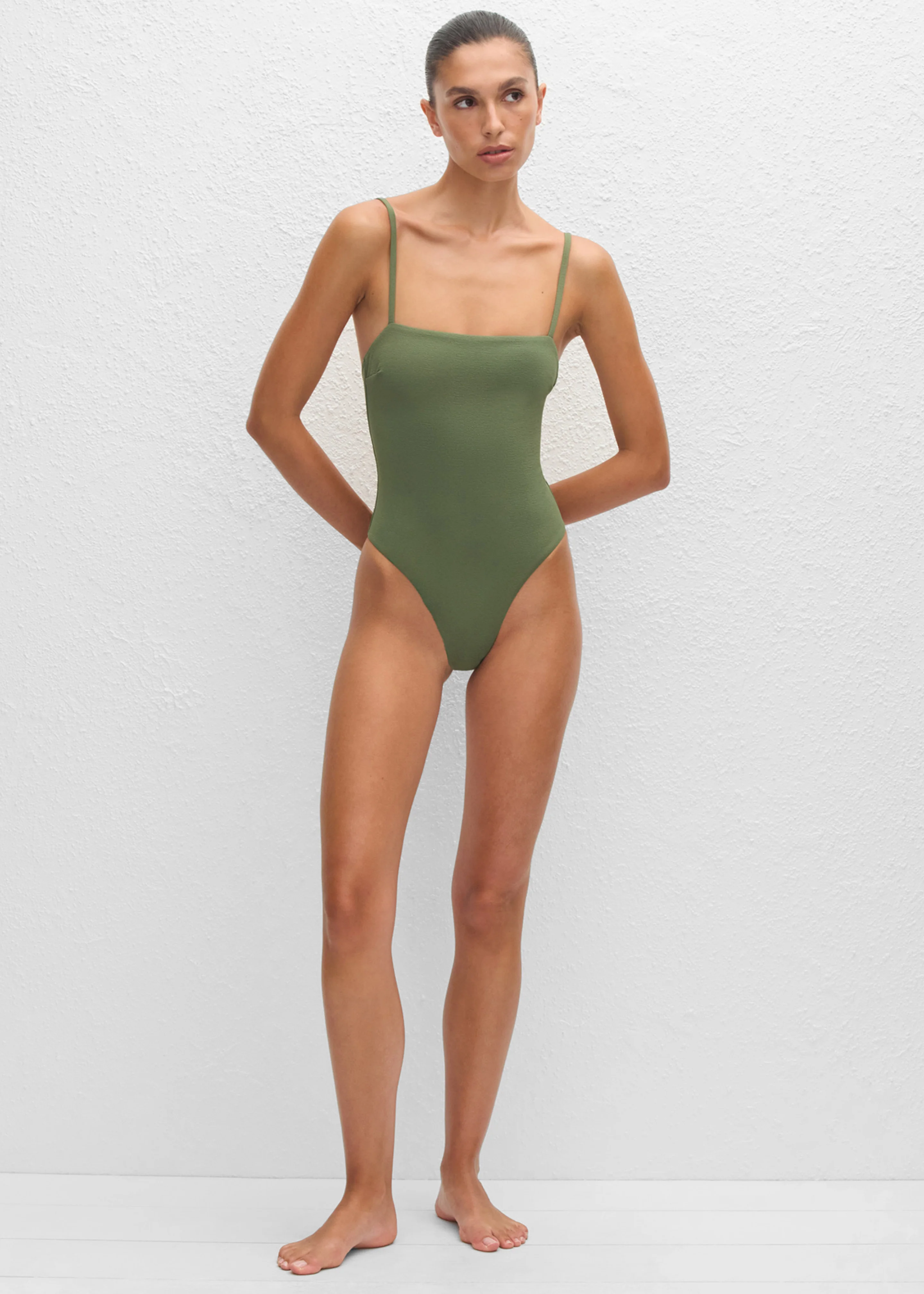 Matteau Petite Square Maillot - Safari Crinkle - Image 6